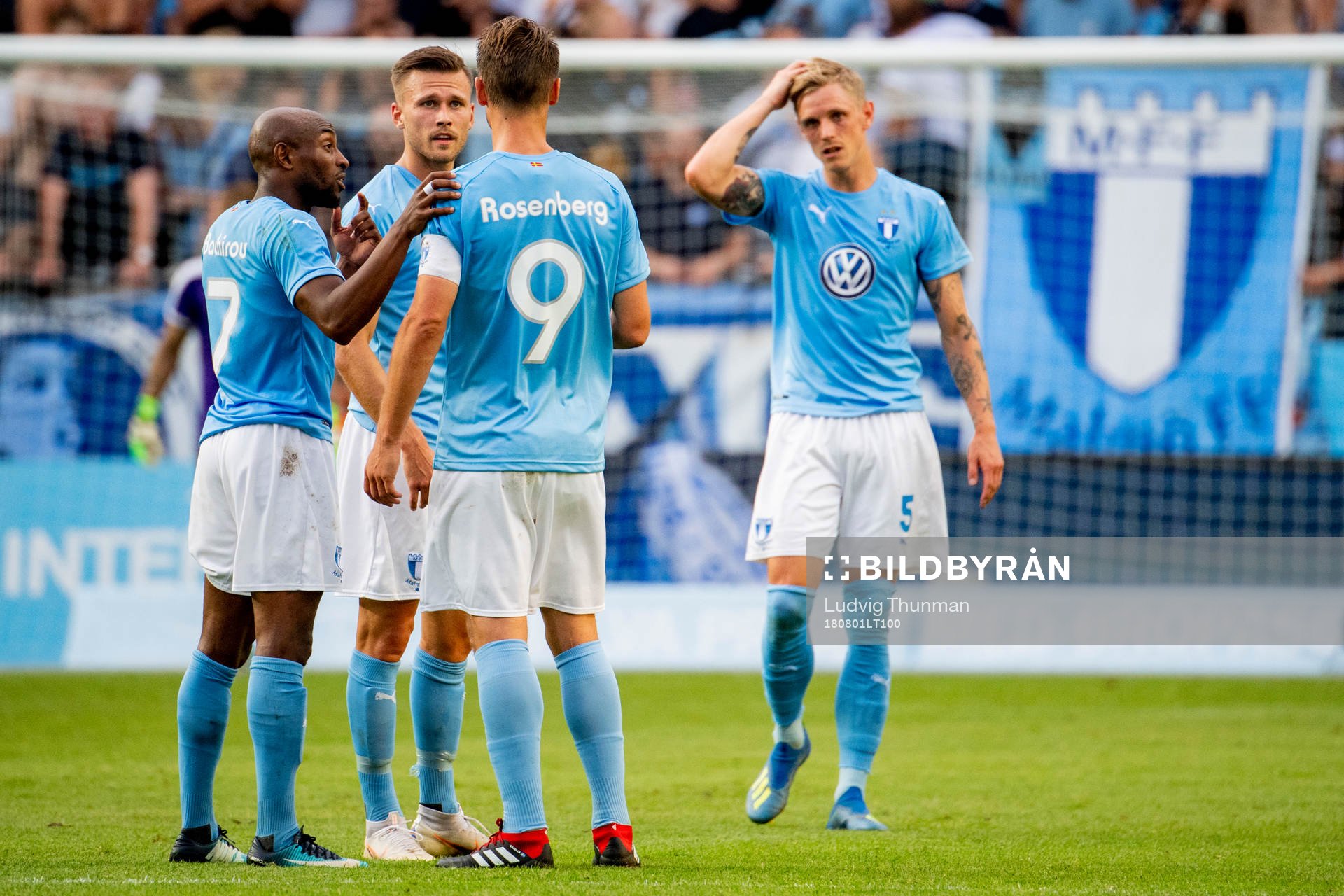 Fouad Bachirou, Arnór Ingvi Traustason, Markus Rosenberg