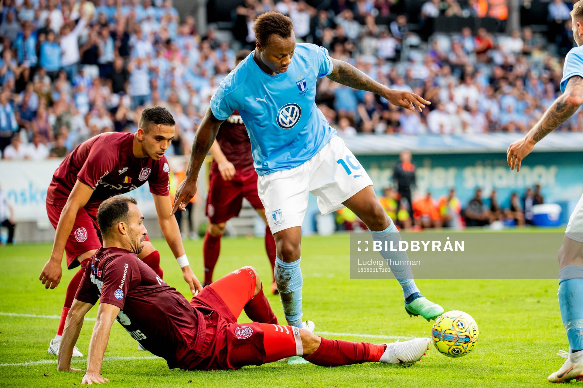 Carlos Strandberg of Malmö FF