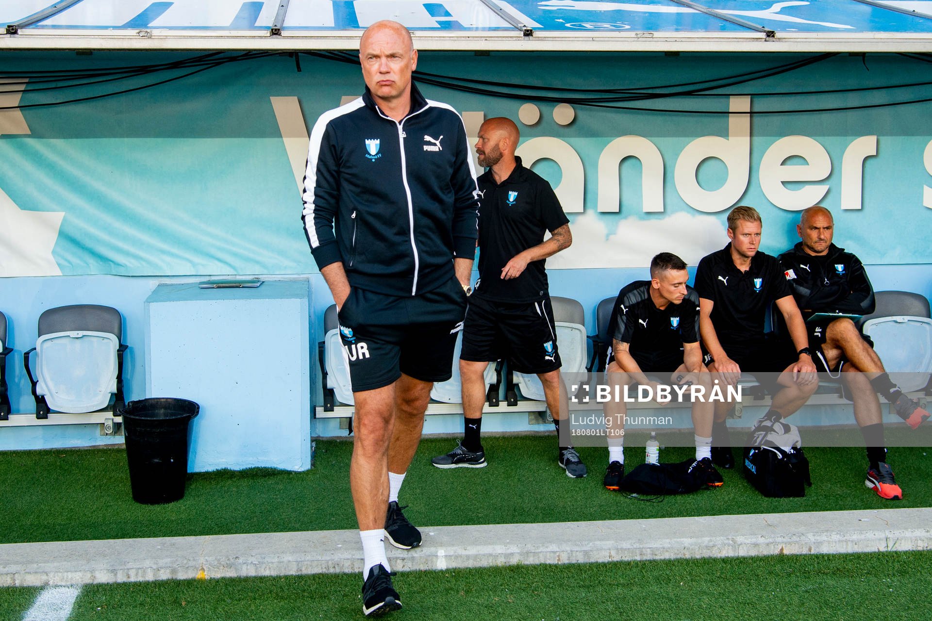 Head coach Uwe Rösler of Malmö FF