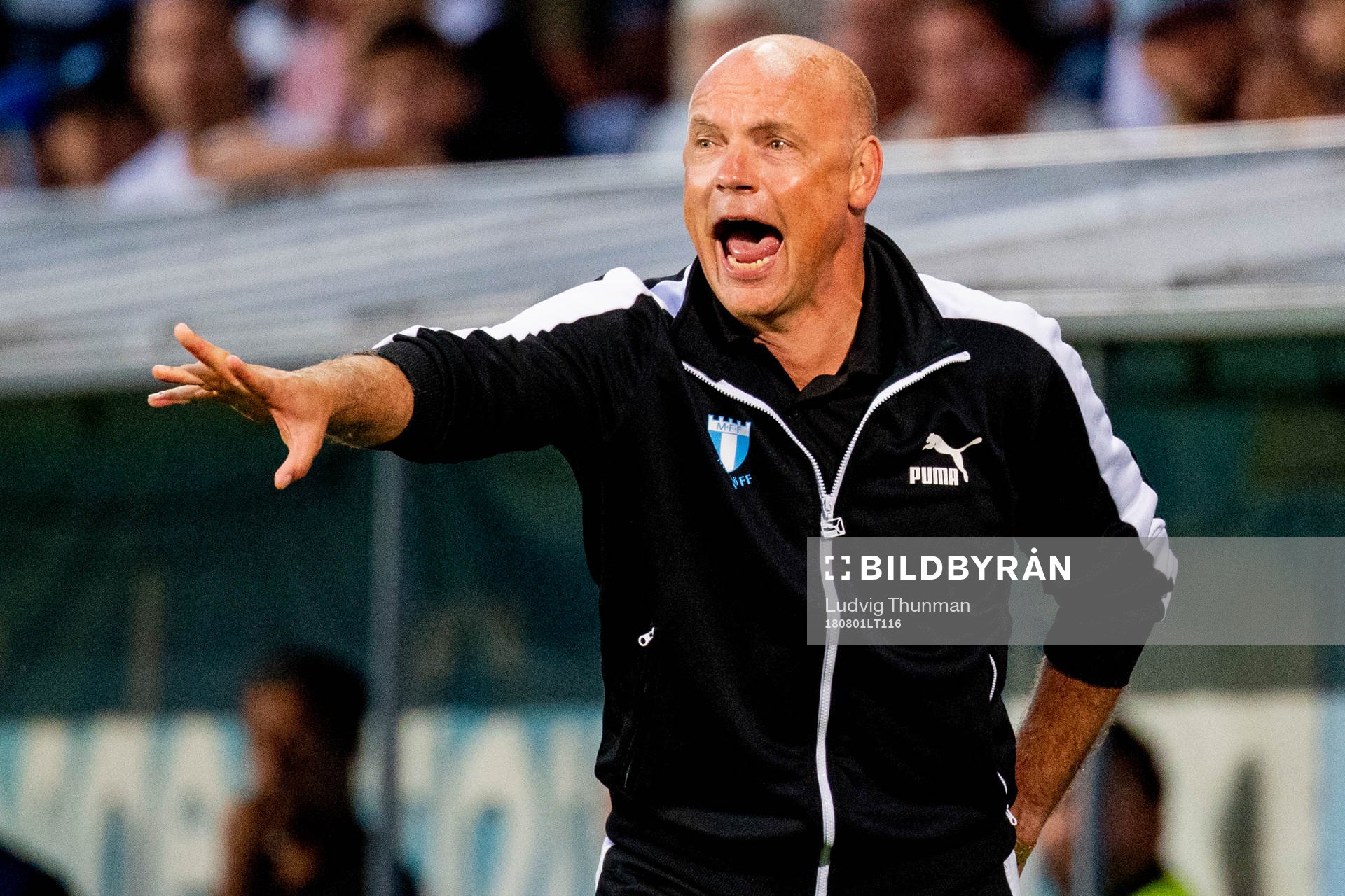 Head coach Uwe Rösler of Malmö FF