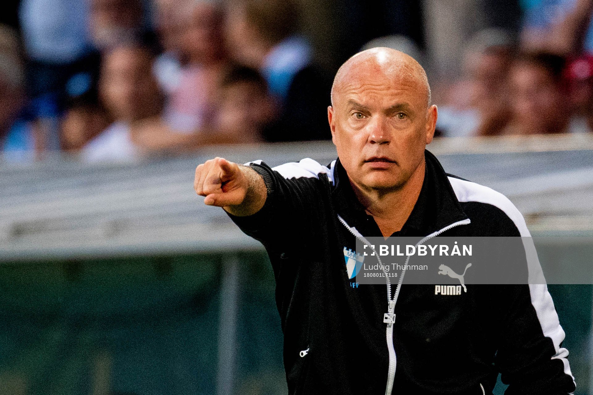 Head coach Uwe Rösler of Malmö FF