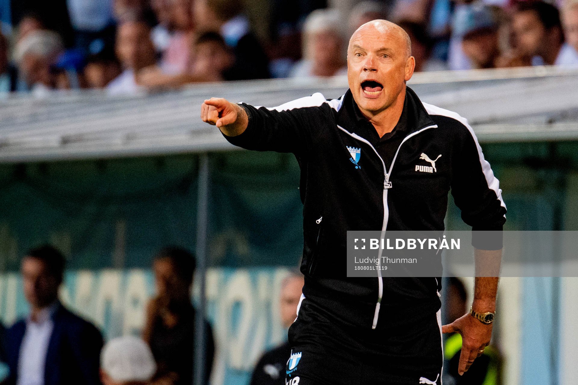 Head coach Uwe Rösler of Malmö FF