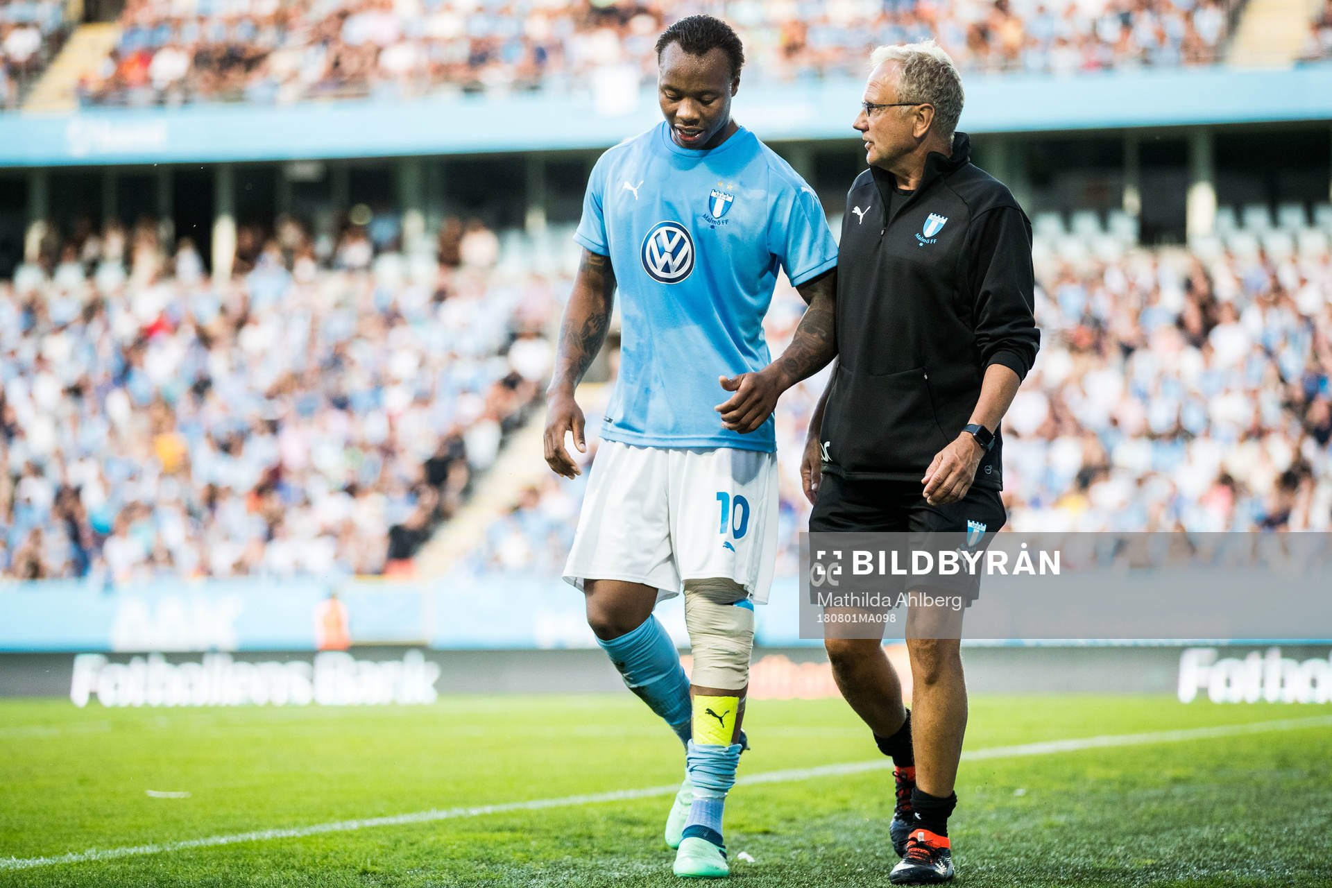Carlos Strandberg of Malmö FF and