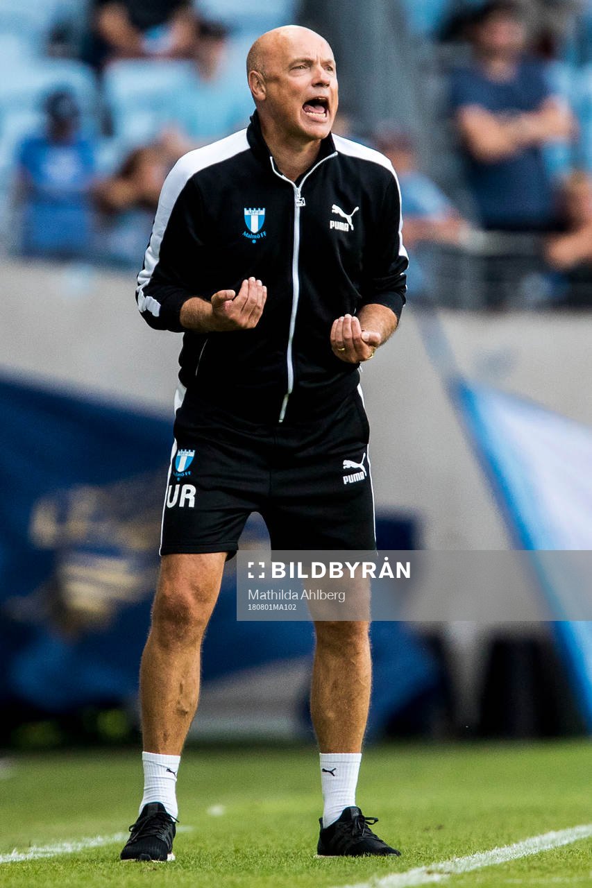 Head coach Uwe Rösler of Malmö FF
