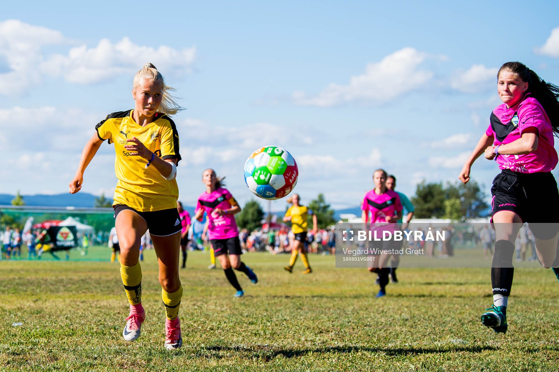 Fredrikke Brun fra Trond i aksjon i 1/16-finalen mot Håkvik