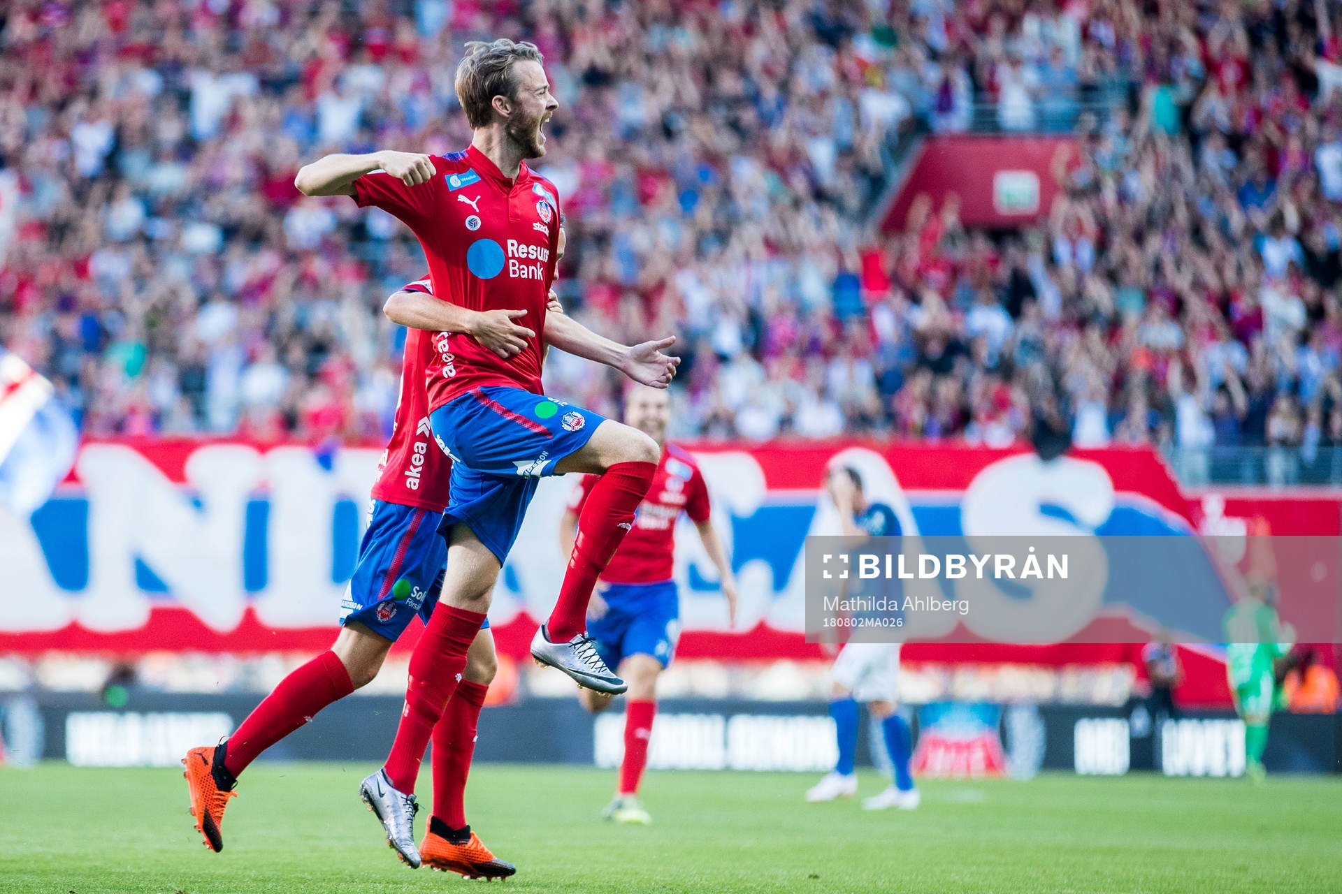 Rasmus Jönsson jublar