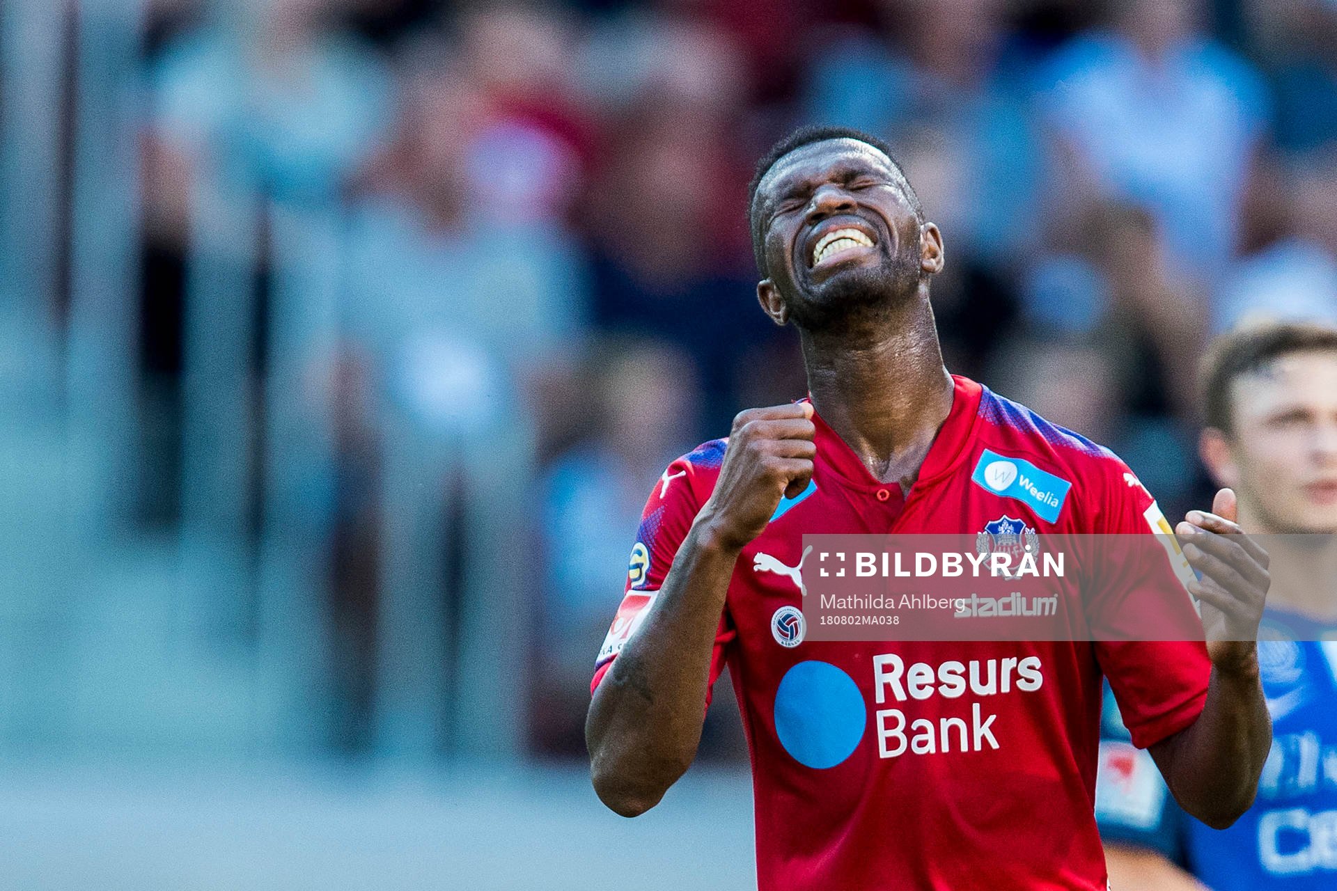 Helsingborgs Mohammed Abubakari deppar