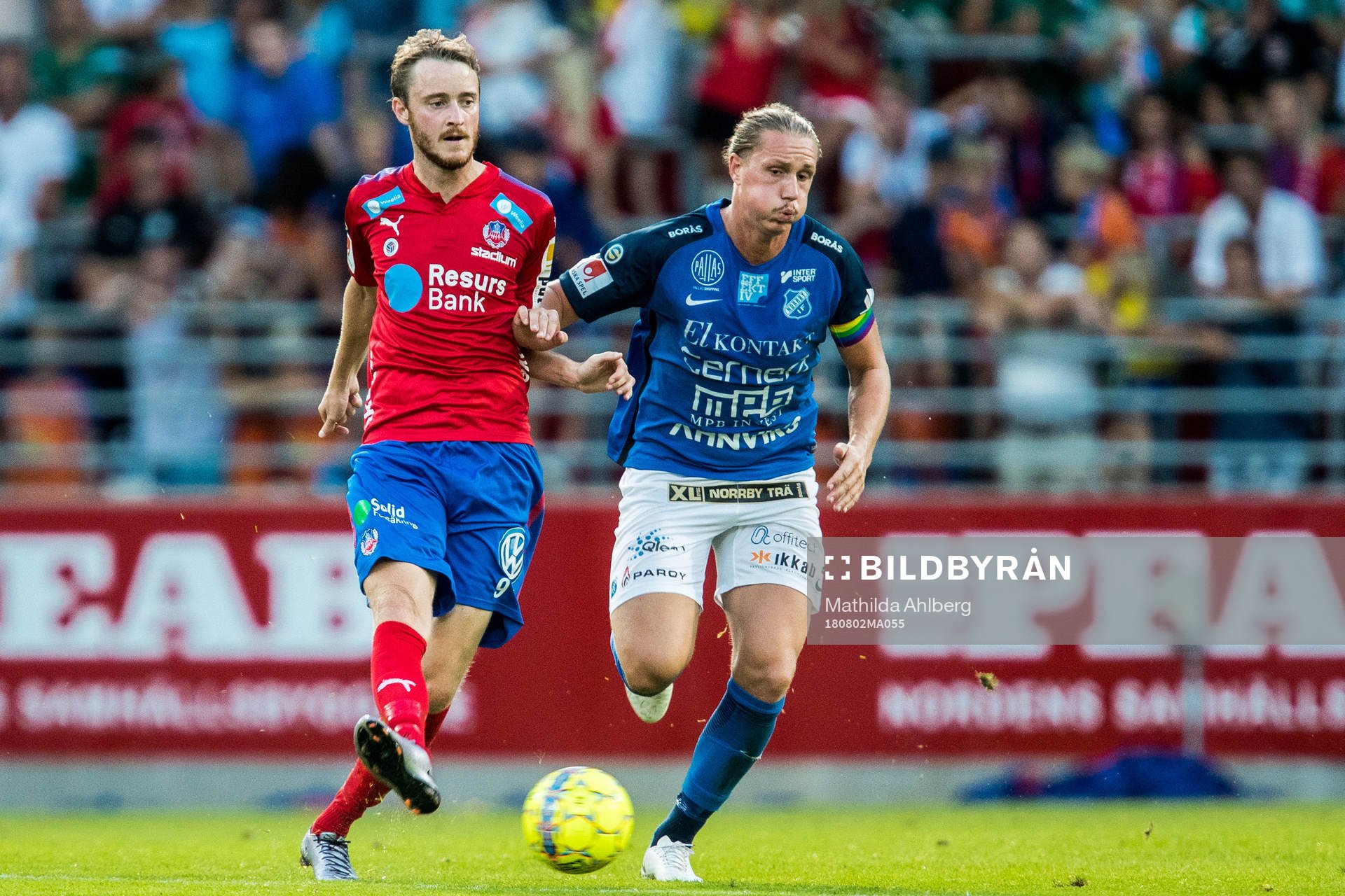 Helsingborgs Rasmus Jönsson och Norrbys Marcus Översjö