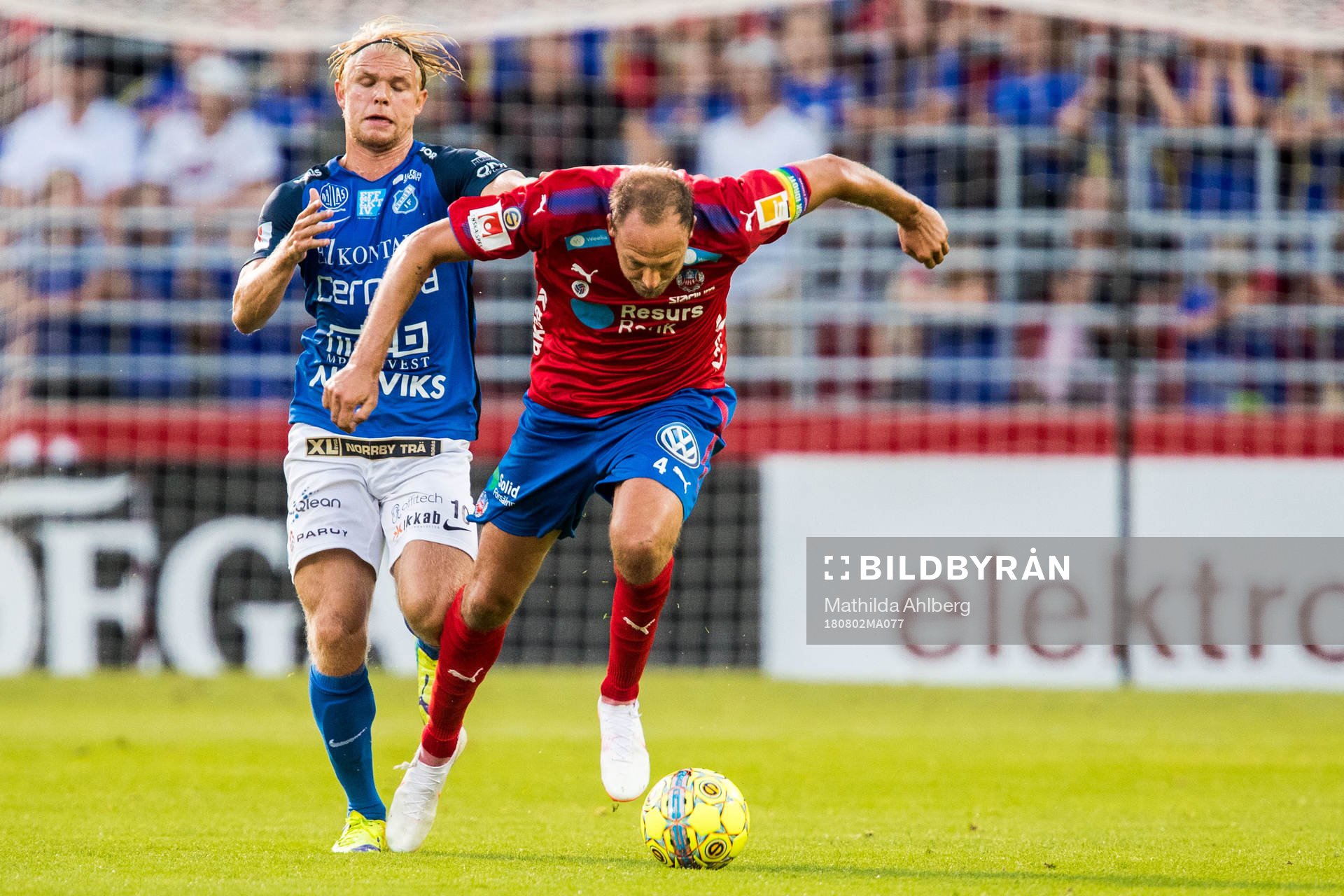 Norrbys Gzim Istrefi och Helsingborgs Andreas Granqvist