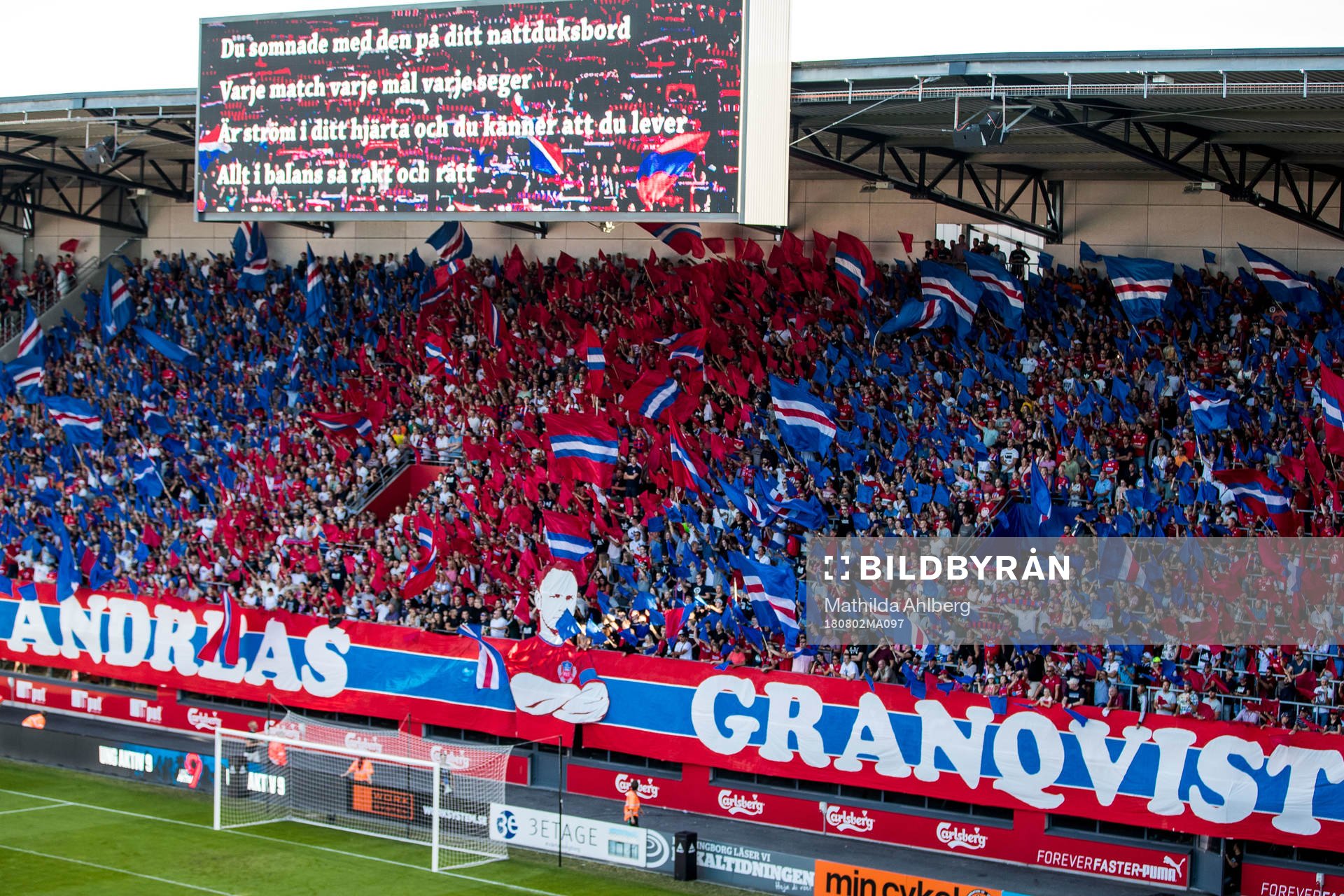Tifo på Olympia