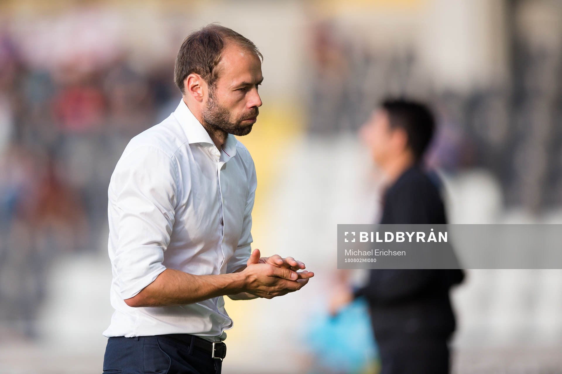 Coach Andreas Alm of Häcken