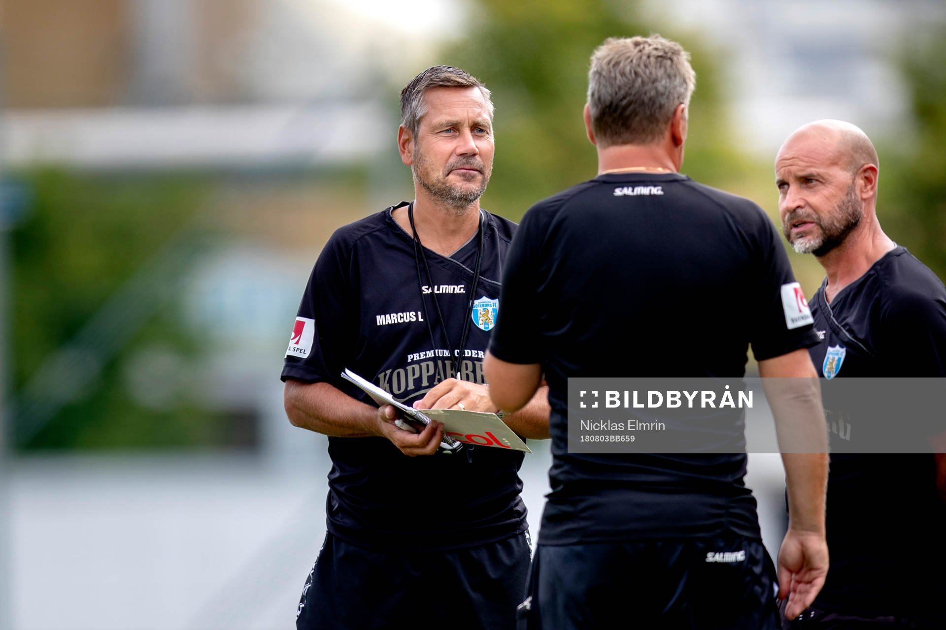 Göteborgs tränare Marcus Lantz