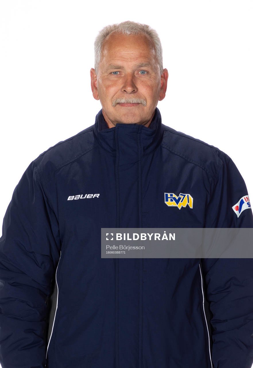 HV71s Materialförvaltare Dennis Oldén