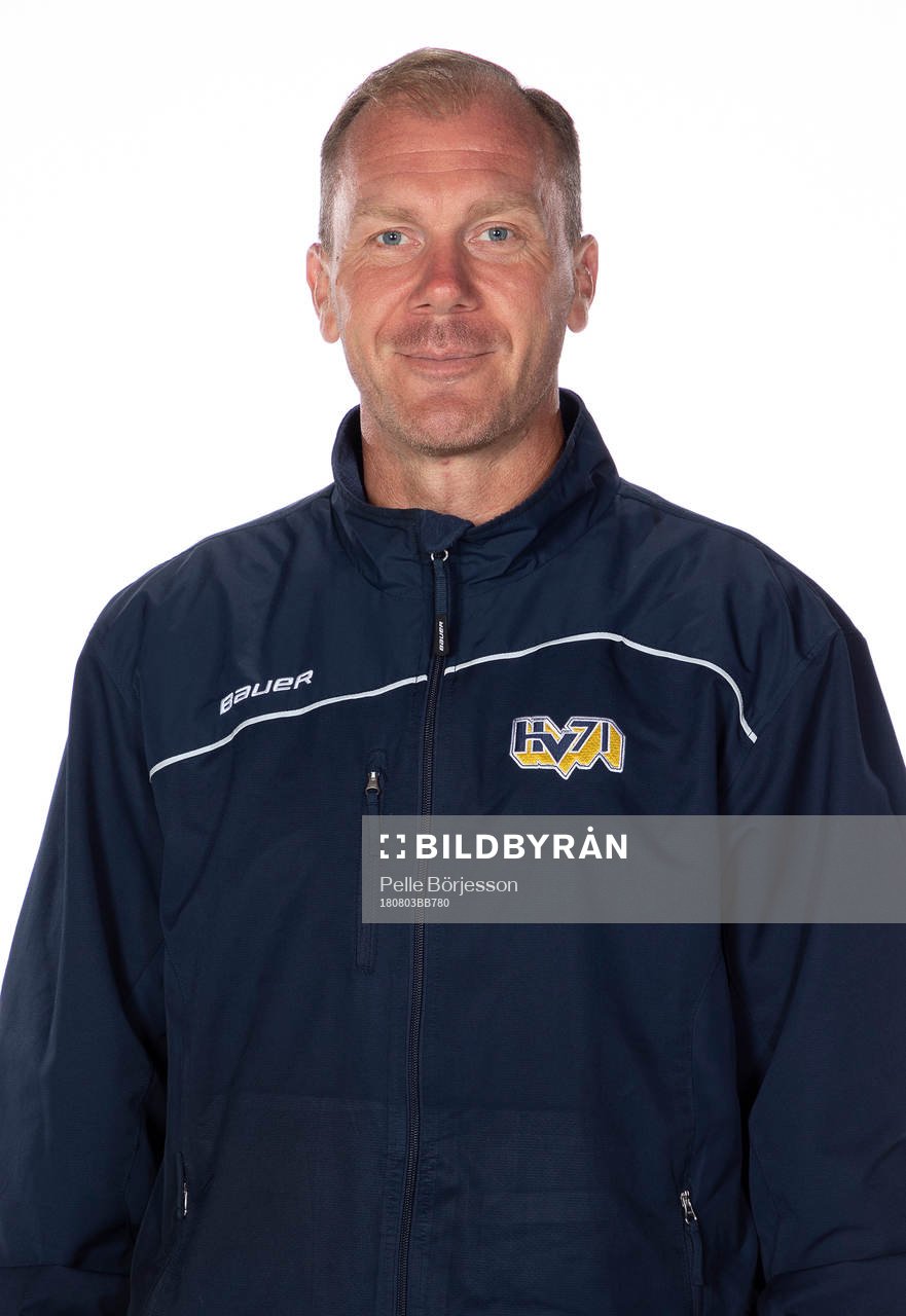 HV71s Tränare Johan Lindbom