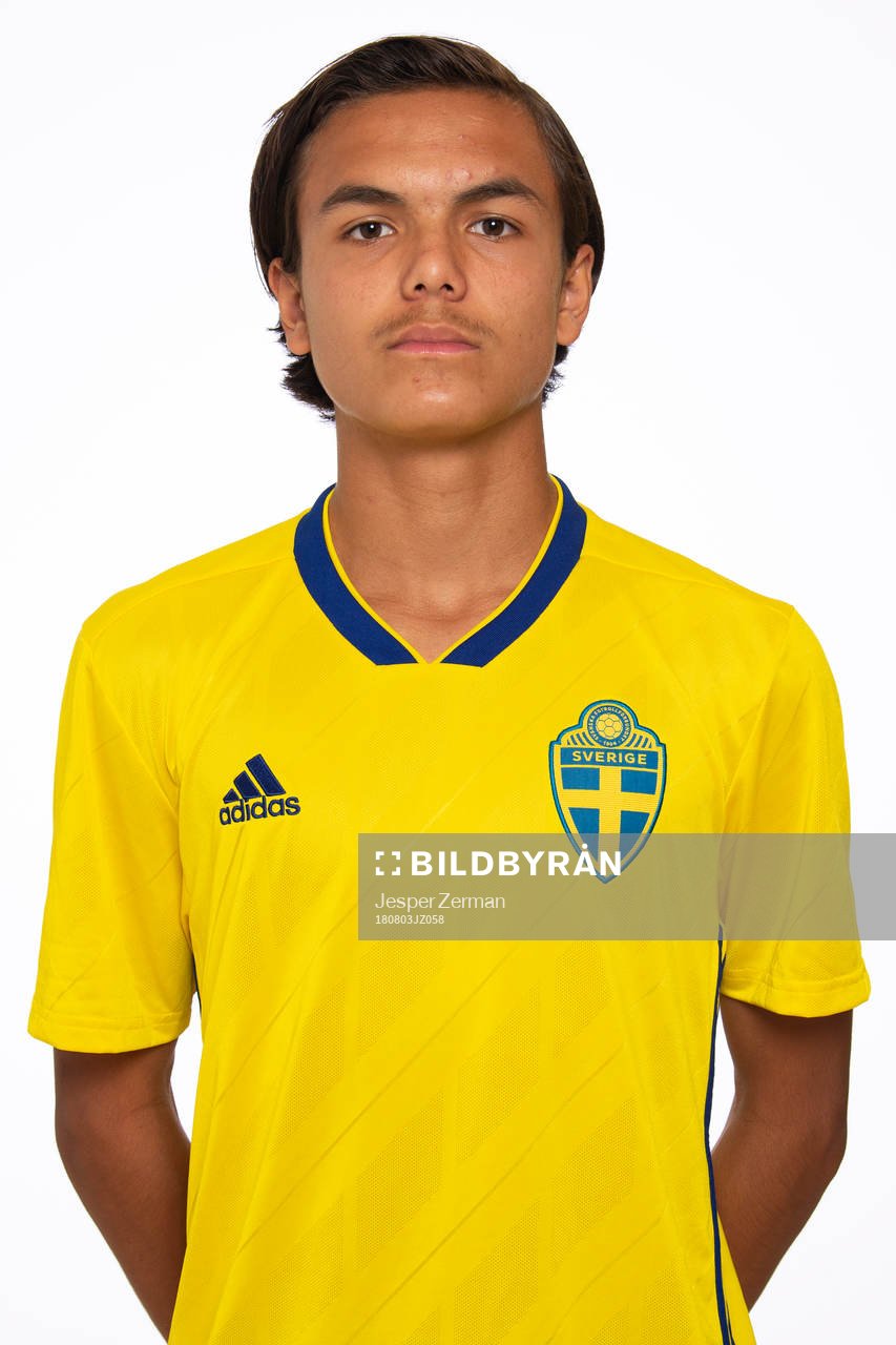 Daniel Mozaffari i P15-landslaget