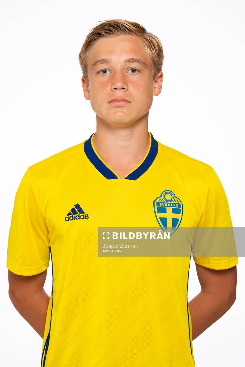 Nils Wallenberg i P15-landslaget