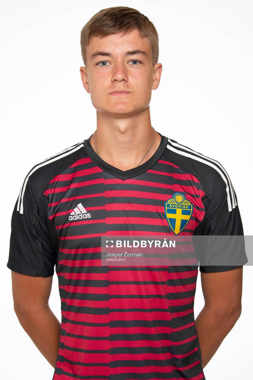 Kasper Bergvall i P15-landslaget