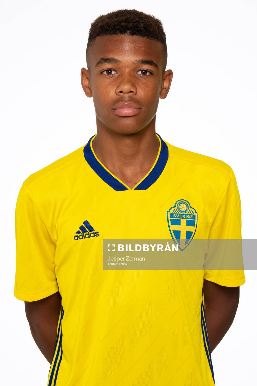 Emil Joof Roback i P15-landslaget