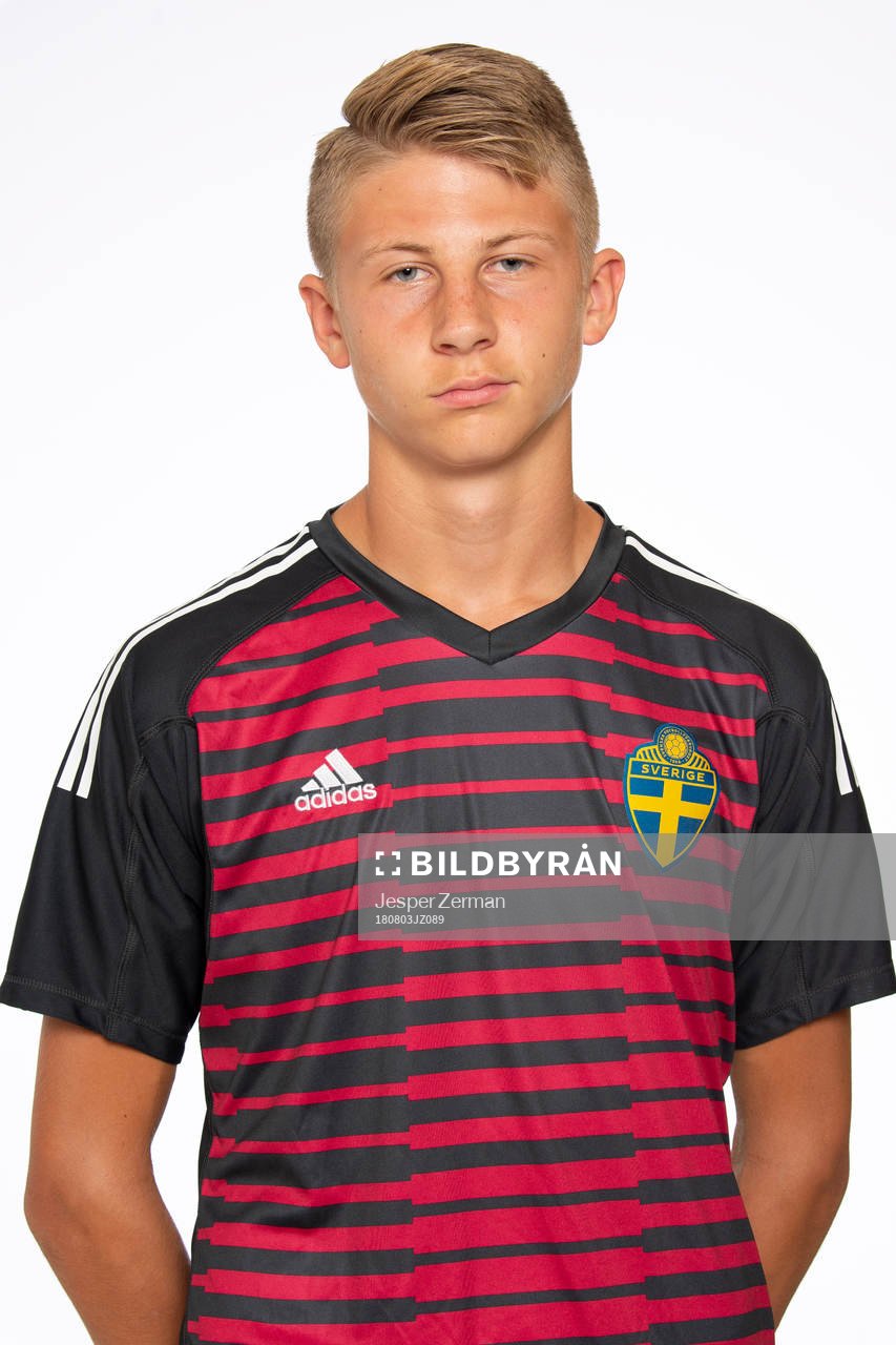 Sebastian Selin i P15-landslaget