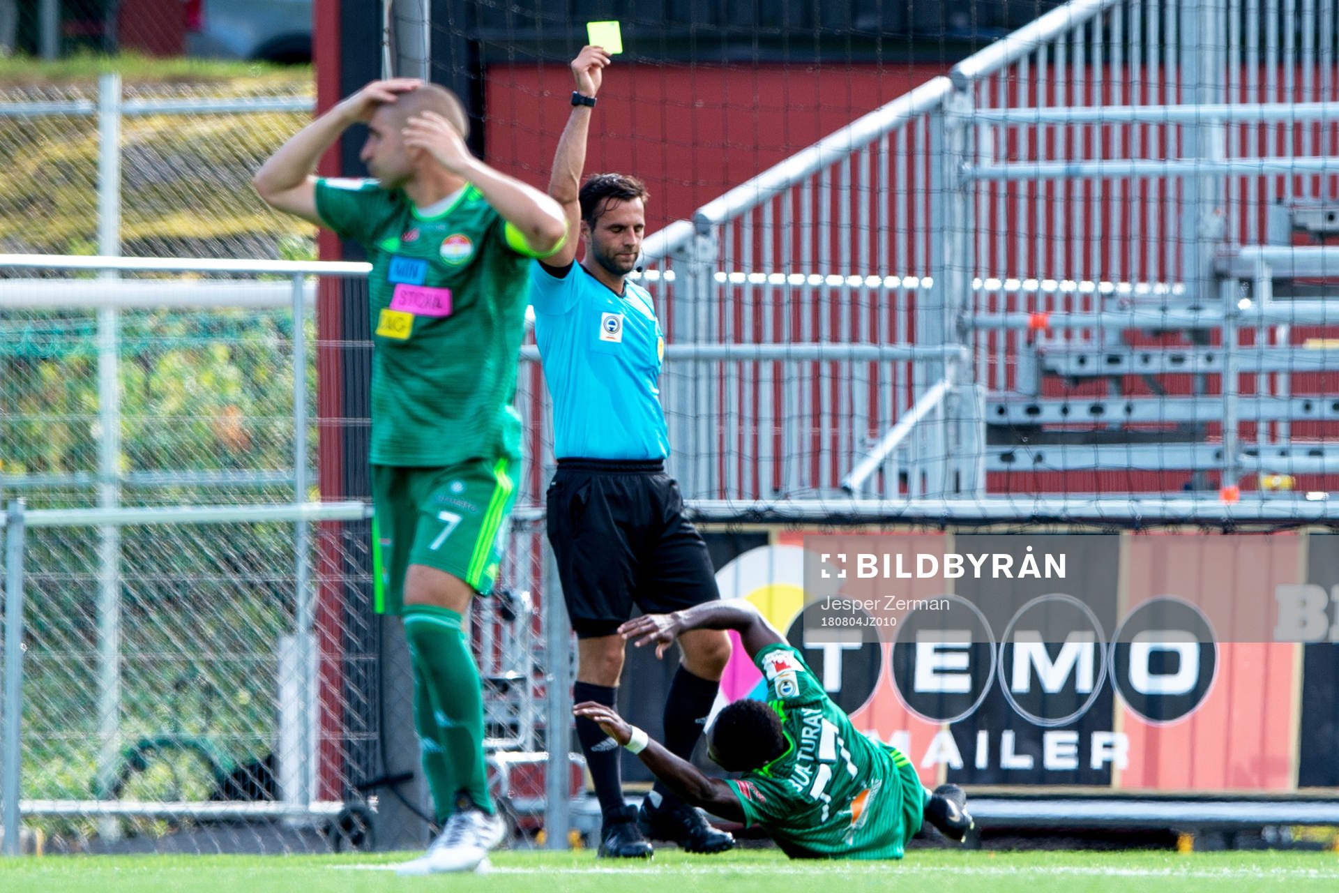 Domare Granit Maqedonci ger Dalkurds Mohamed Buya Turay