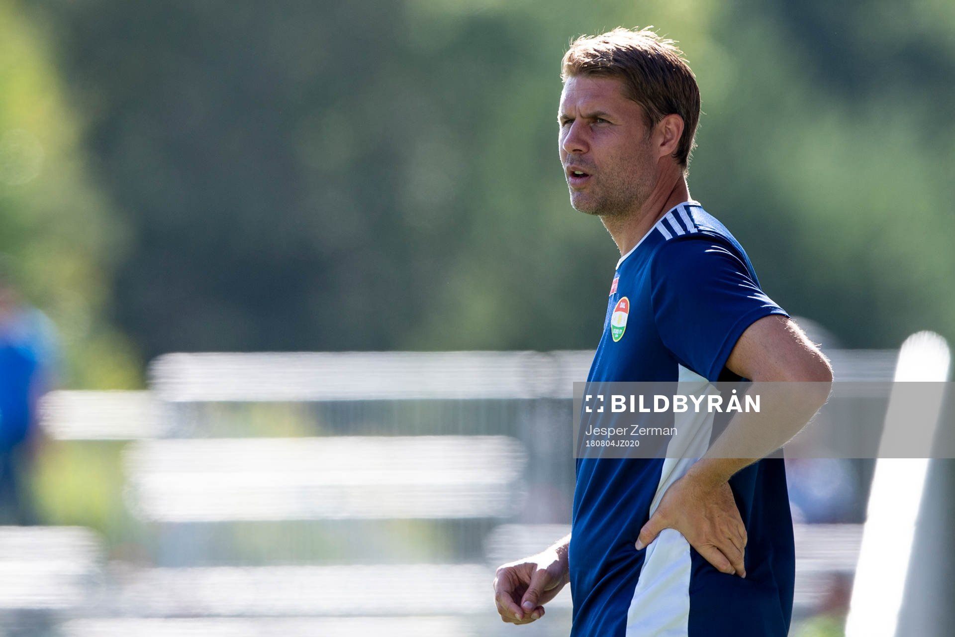 Dalkurds tränare Johan Sandahl