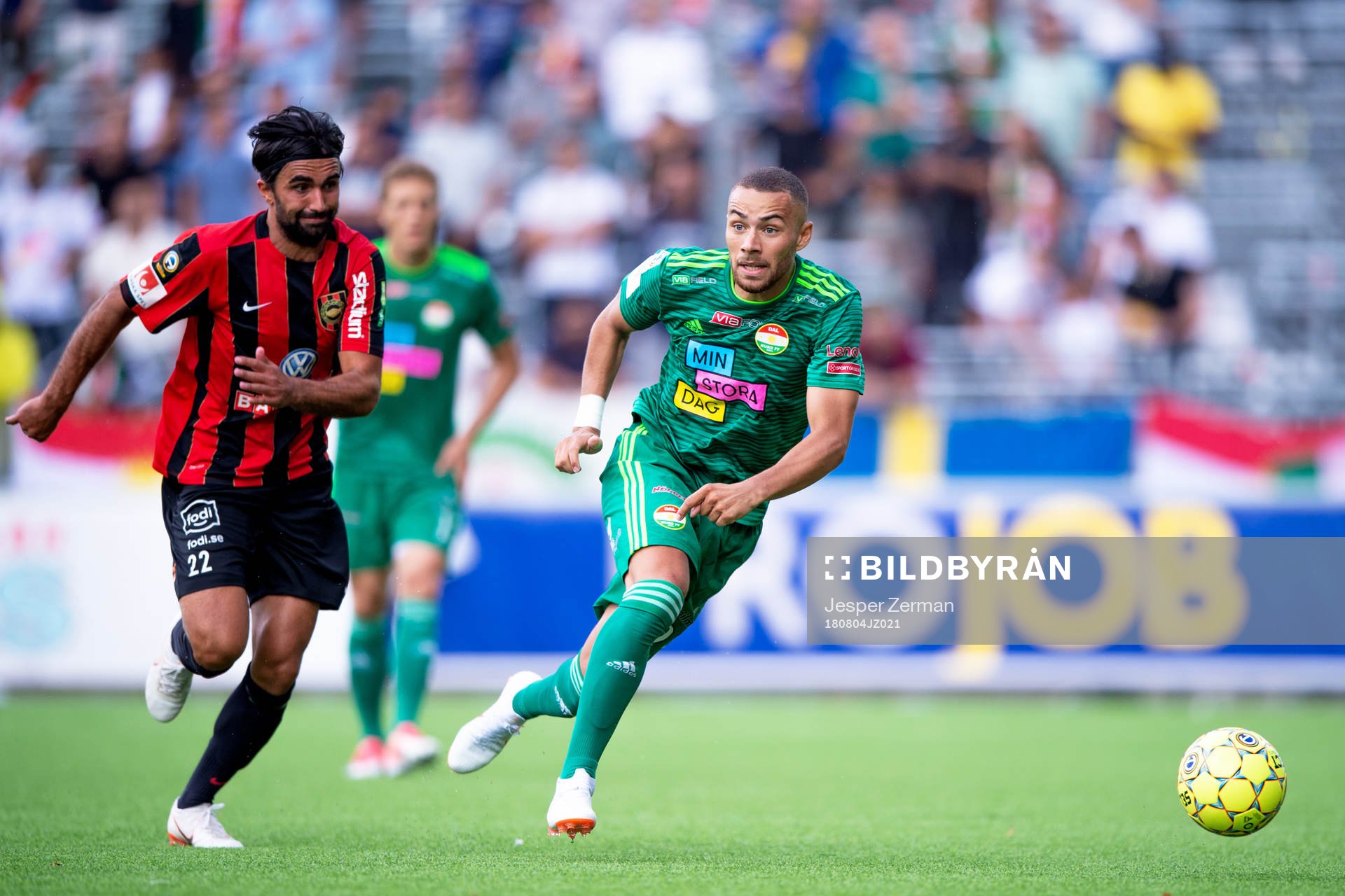 Brommapojkarnas Alexander Nilsson och Dalkurds Malkolm