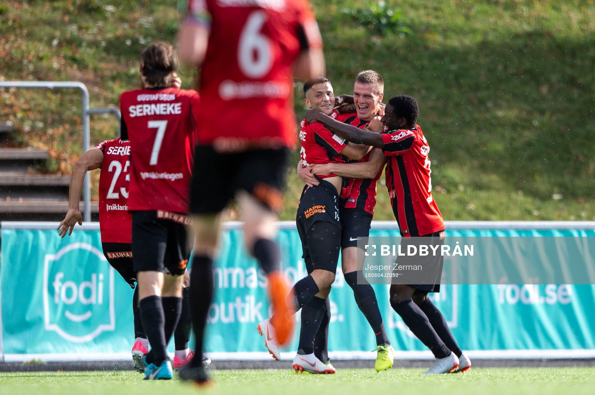 Brommapojkarnas Kristján Flóki Finnbogason (andra fr.