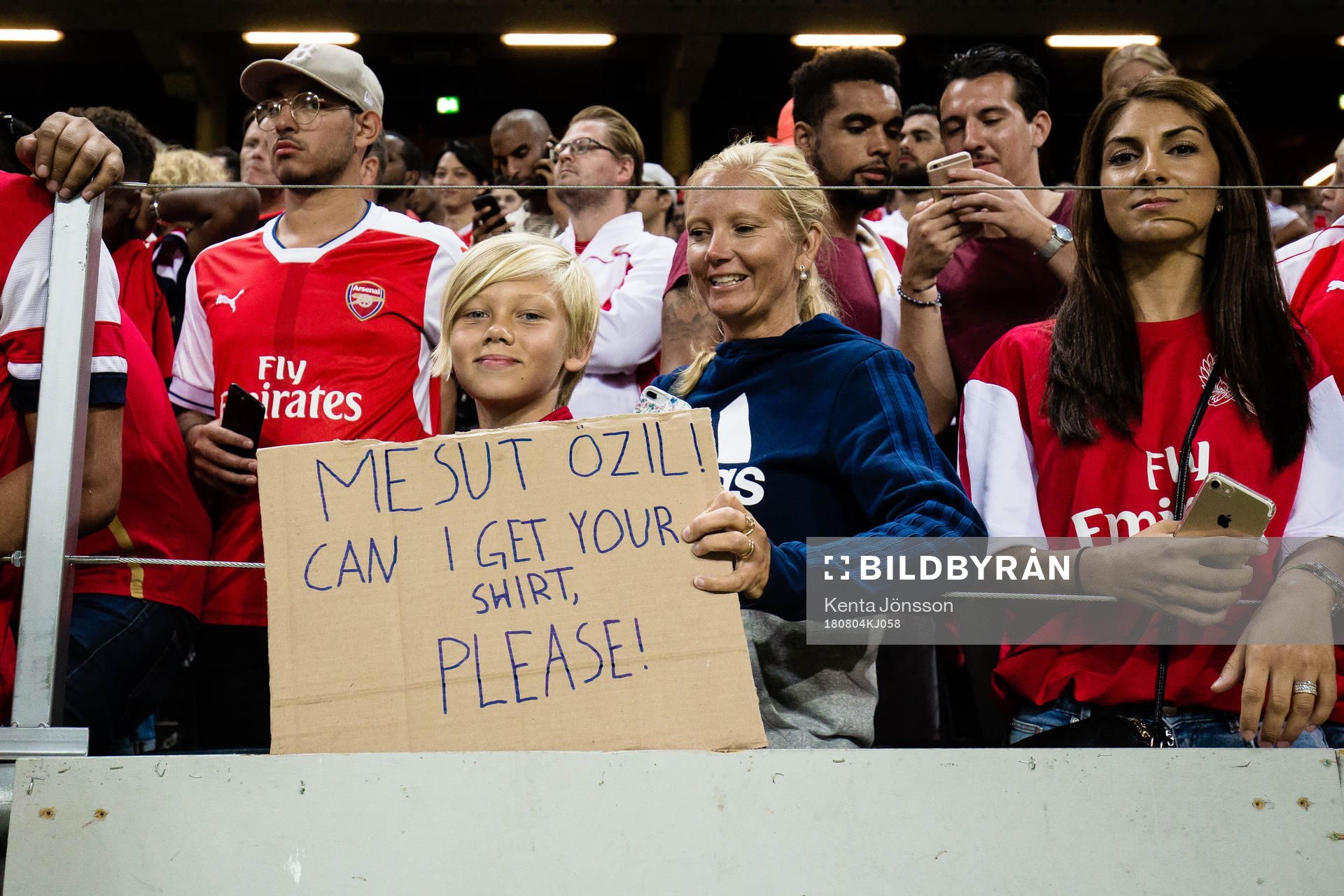 Fans of Arsenal