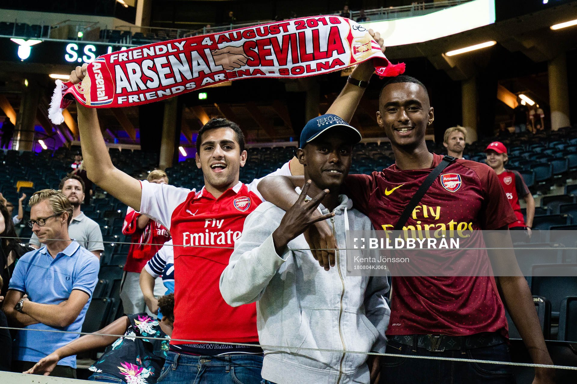 Fans of Arsenal