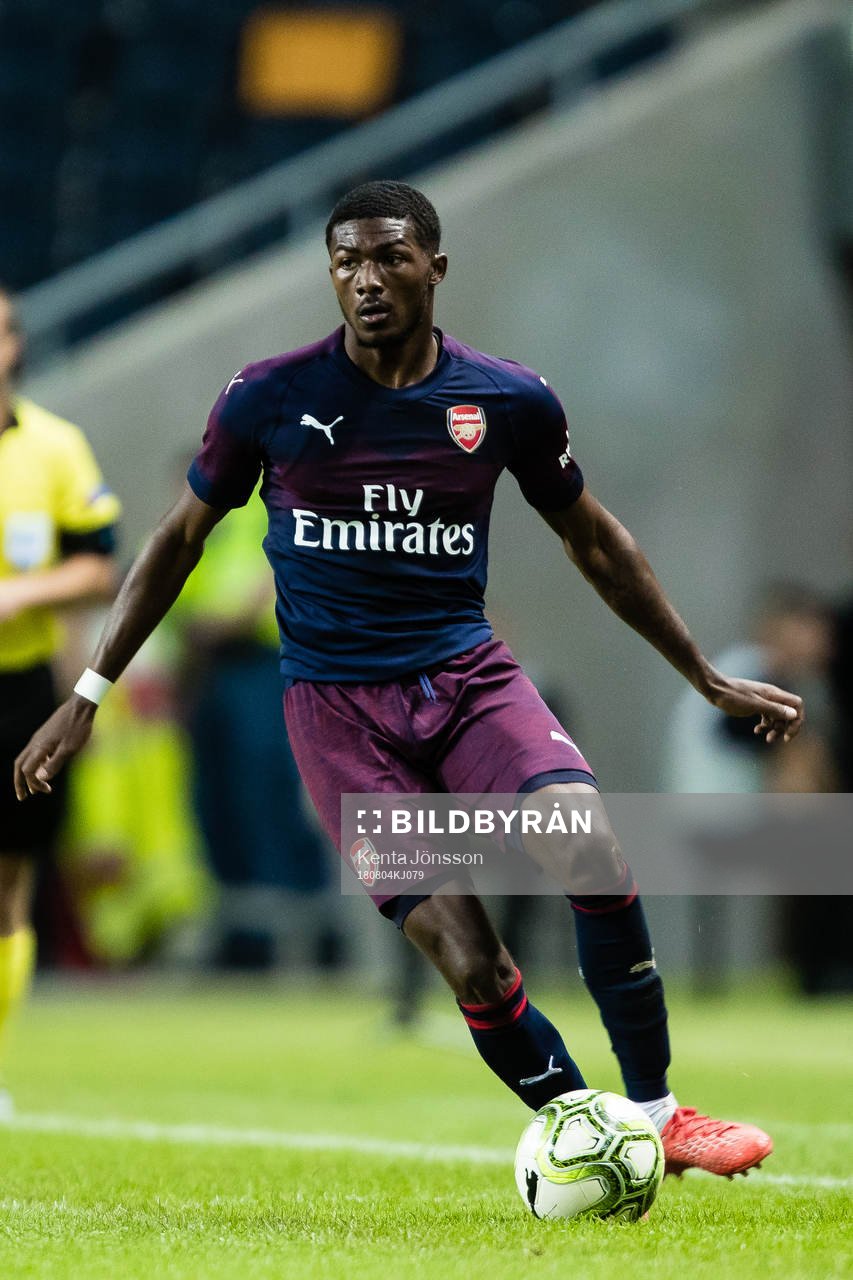 Ainsley Maitland-Niles of Arsenal