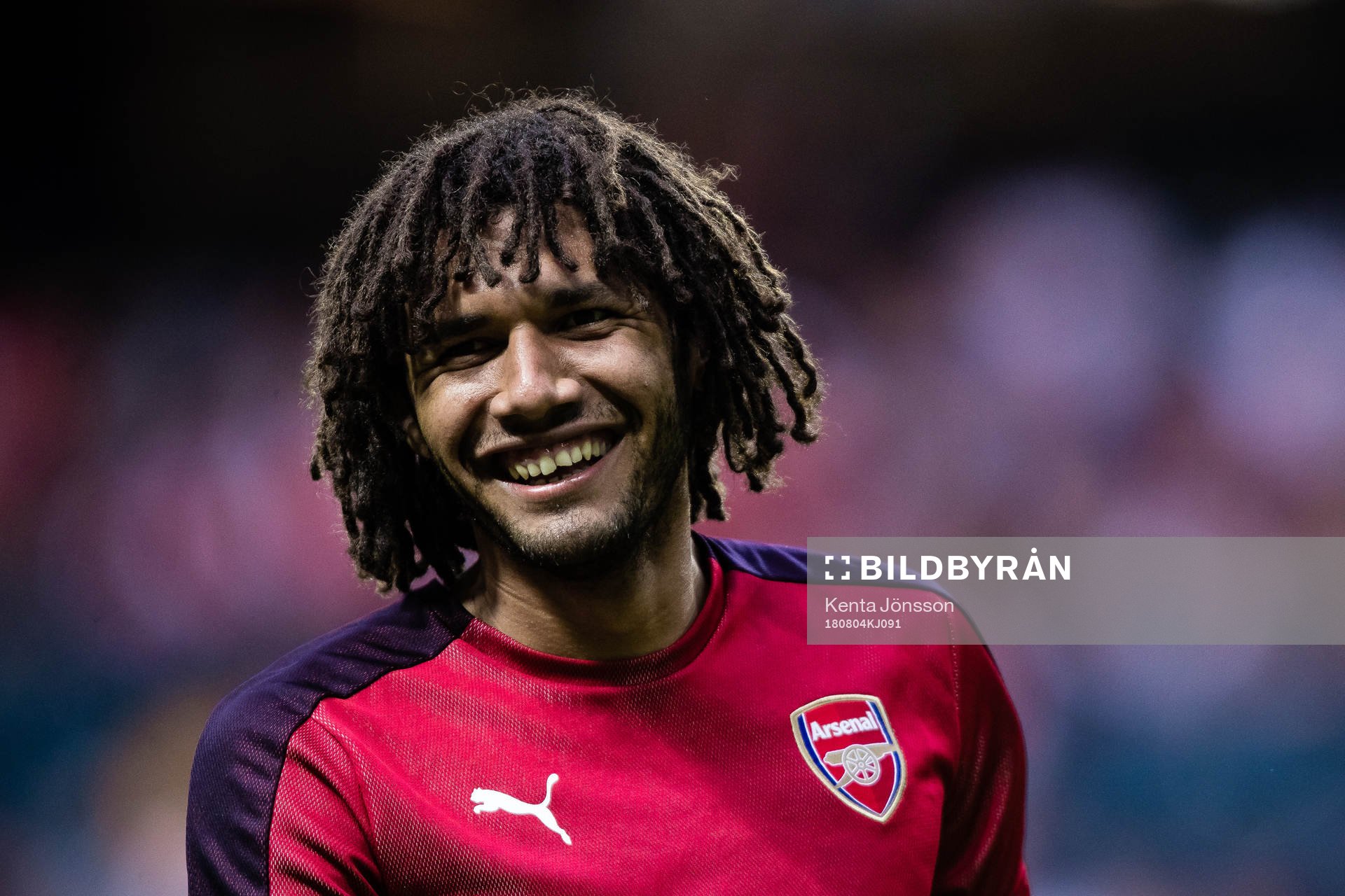 Mohamed Elneny of Arsenal