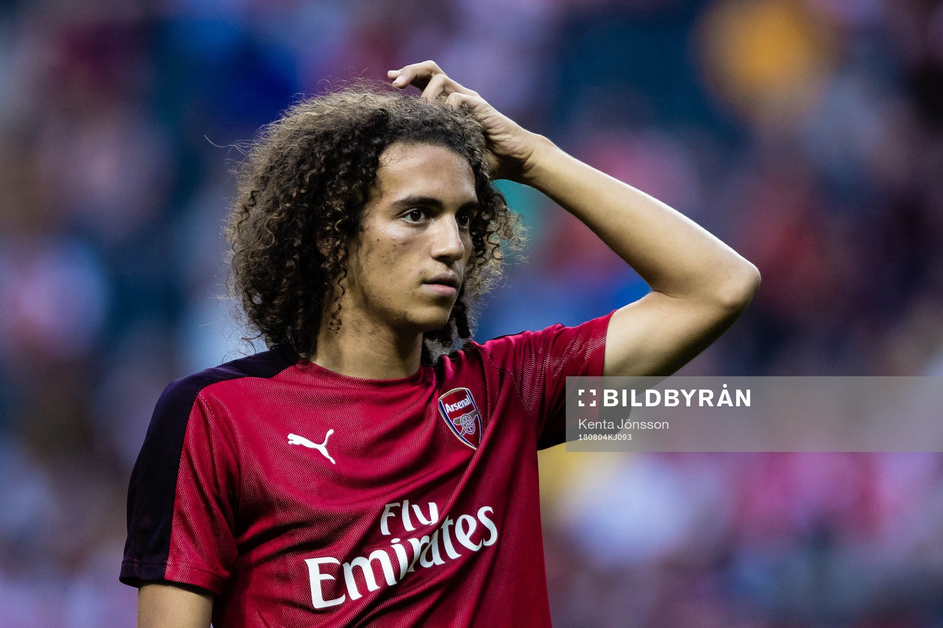Matteo Guendouzi of Arsenal