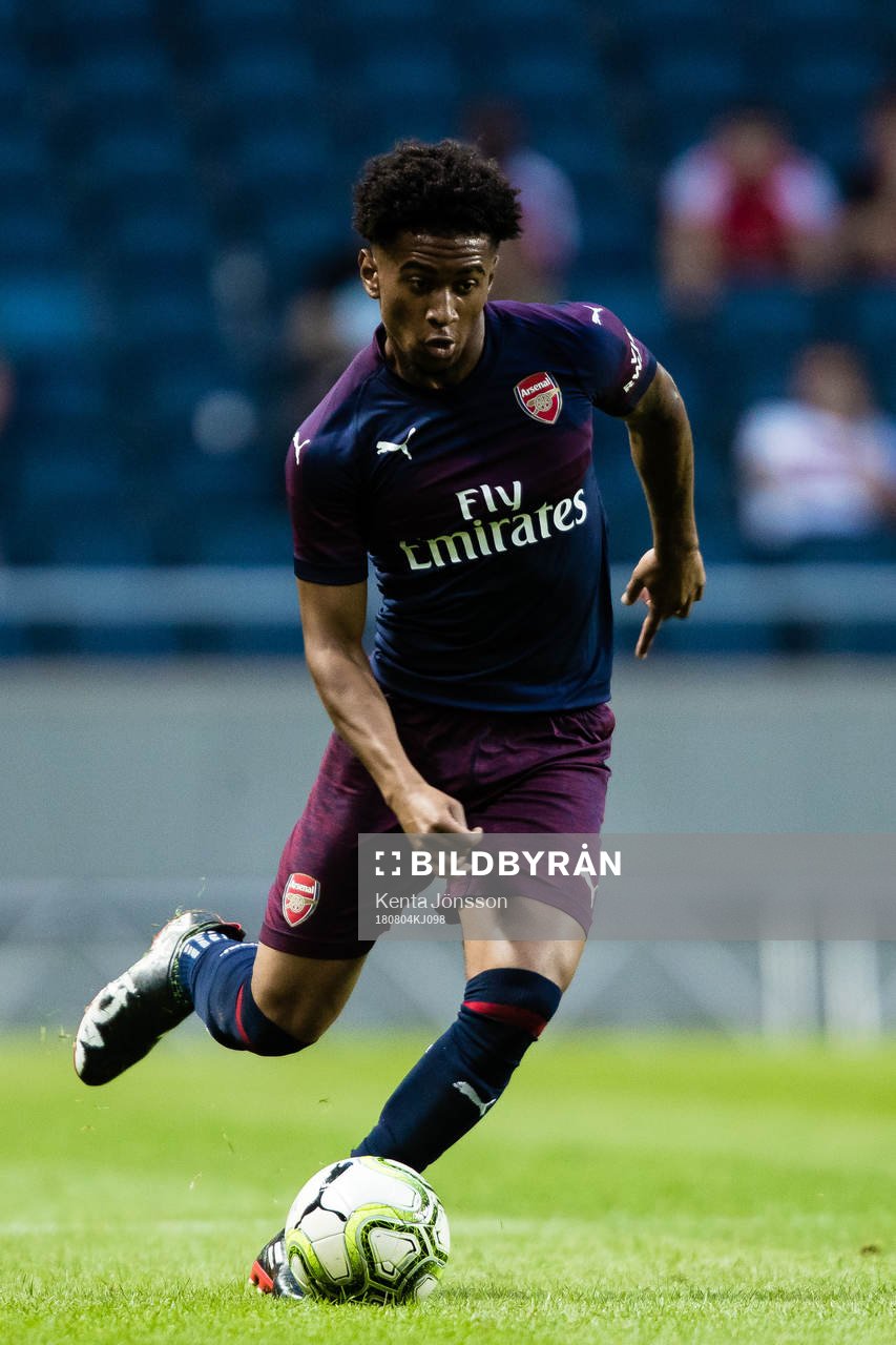 Reiss Nelson of Arsenal