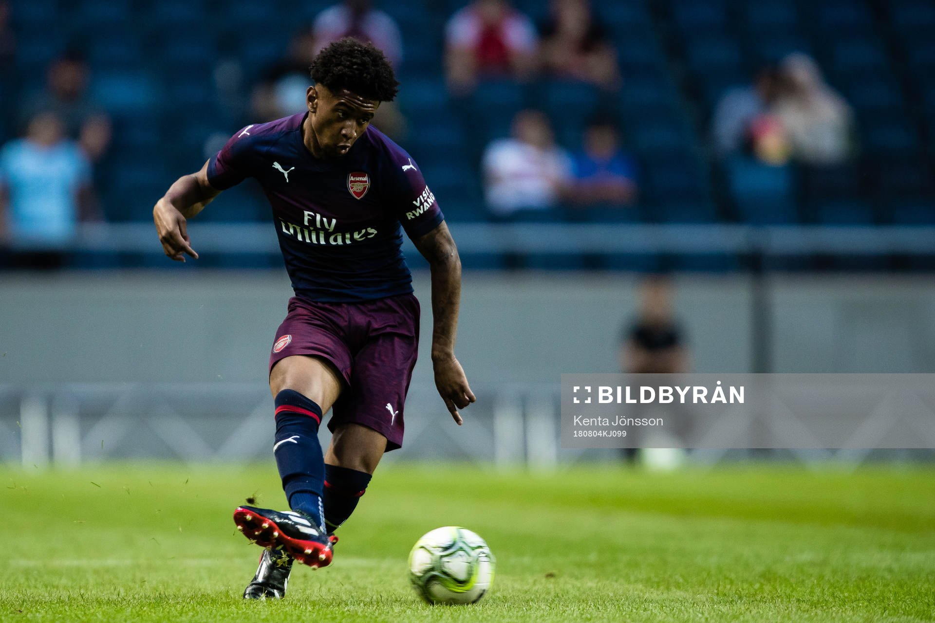 Reiss Nelson of Arsenal