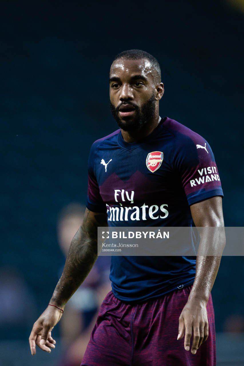 Alexandre Lacazette of Arsenal