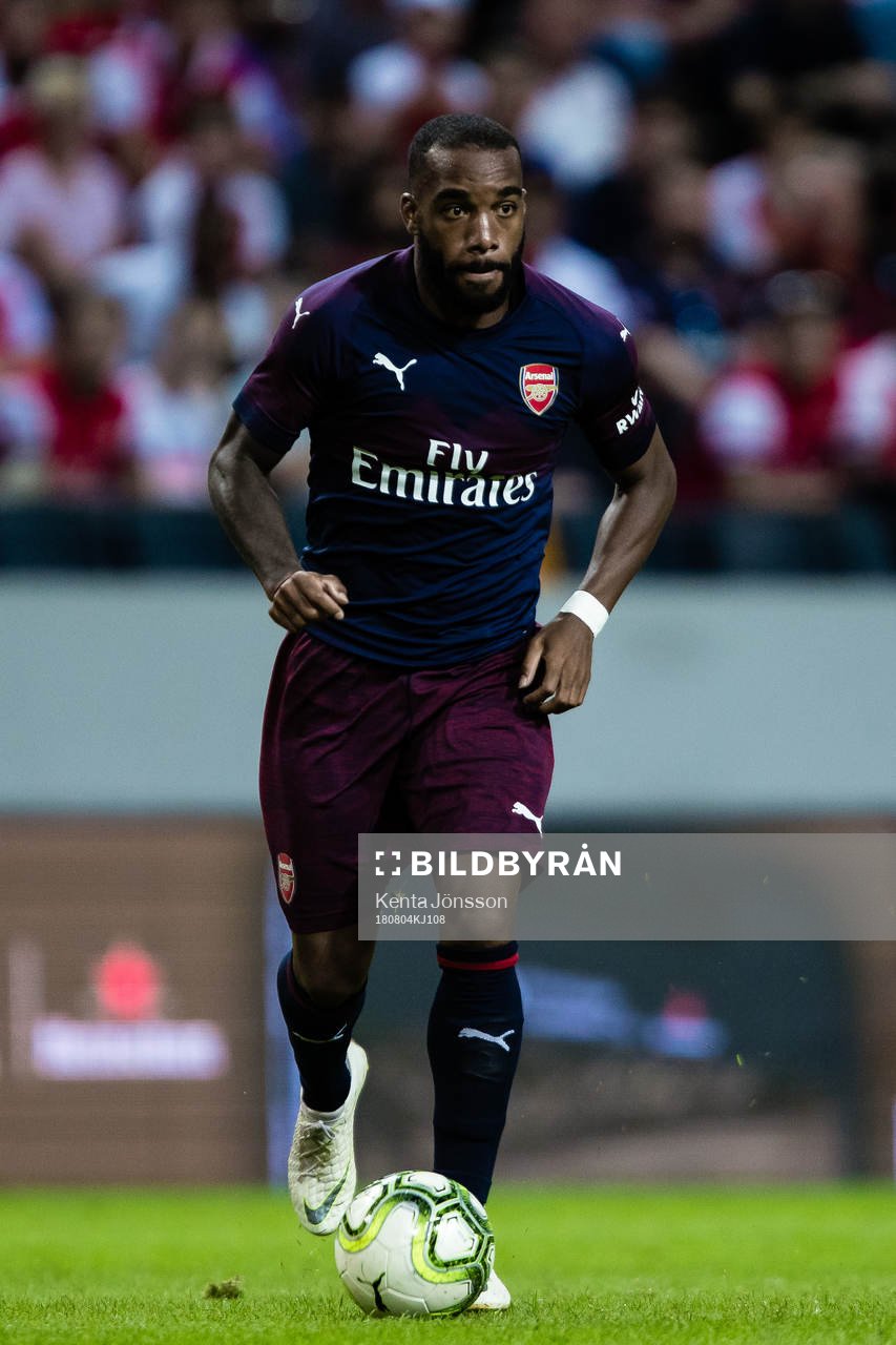 Alexandre Lacazette of Arsenal