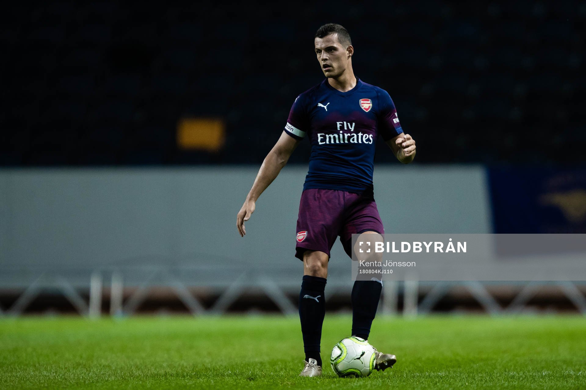 Granit Xhaka of Arsenal