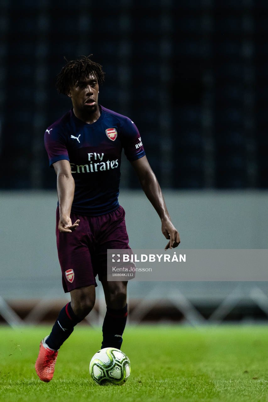 Alex Iwobi of Arsenal