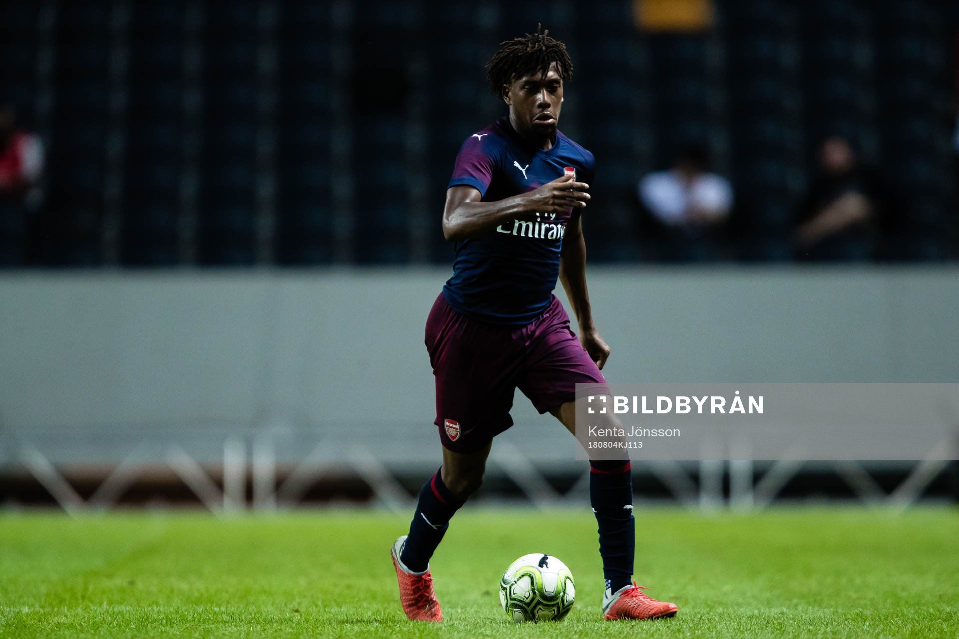 Alex Iwobi of Arsenal