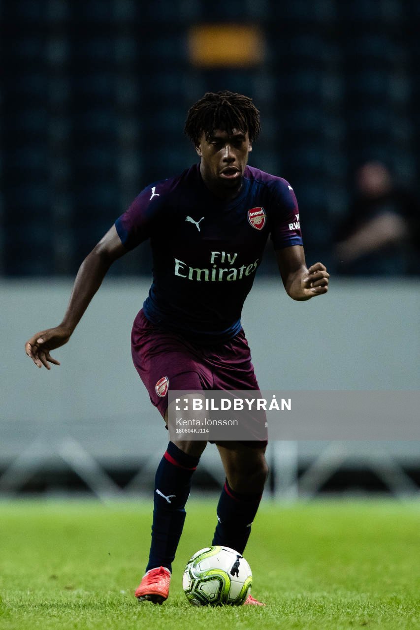 Alex Iwobi of Arsenal