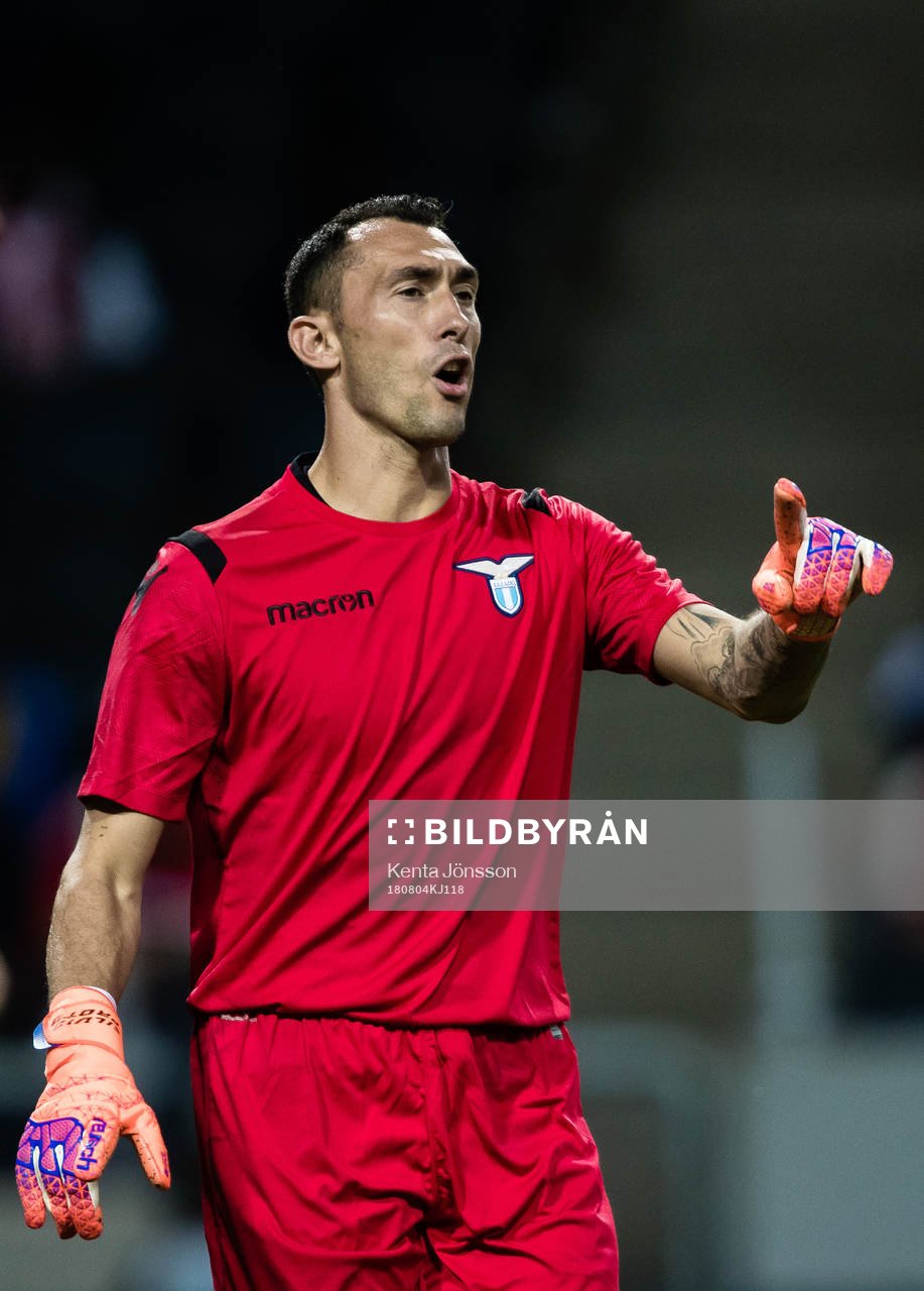 Goalkeeper Silvio Proto of Lazio