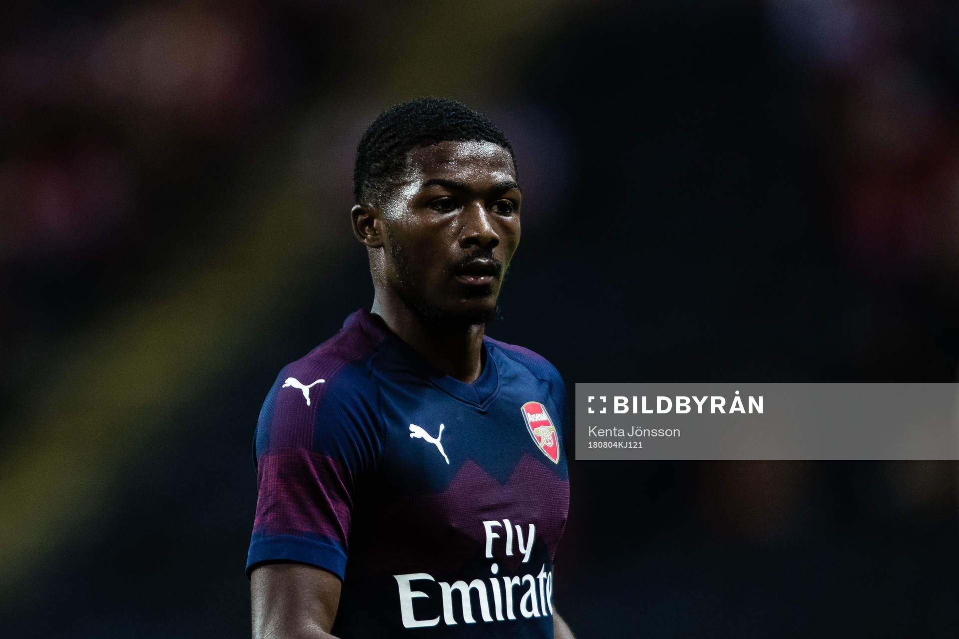 Ainsley Maitland-Niles of Arsenal