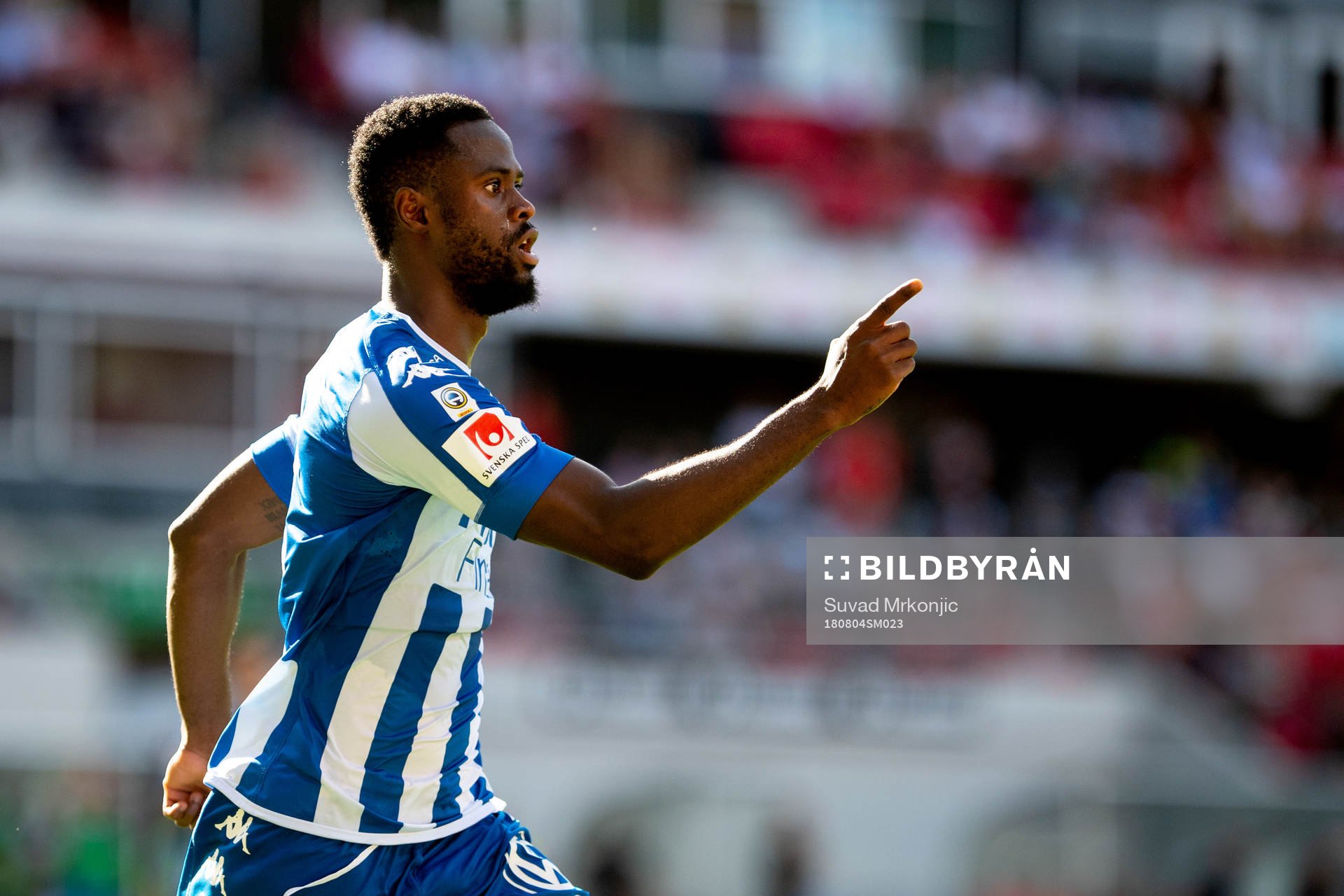IFK Göteborgs Vajebah Kaliefah Sakor jublar