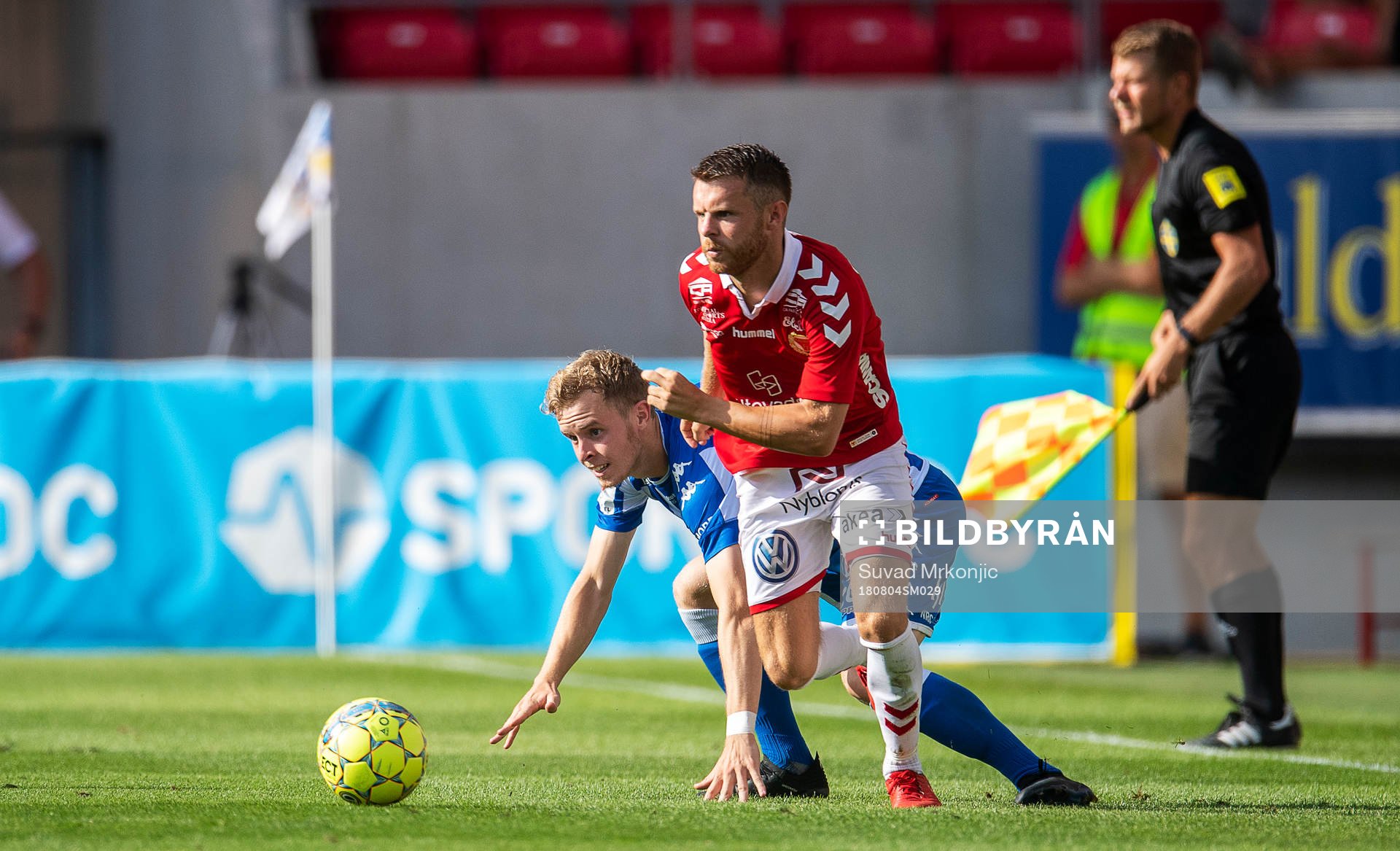Kalmars Måns Söderqvist och IFK Göteborgs Victor