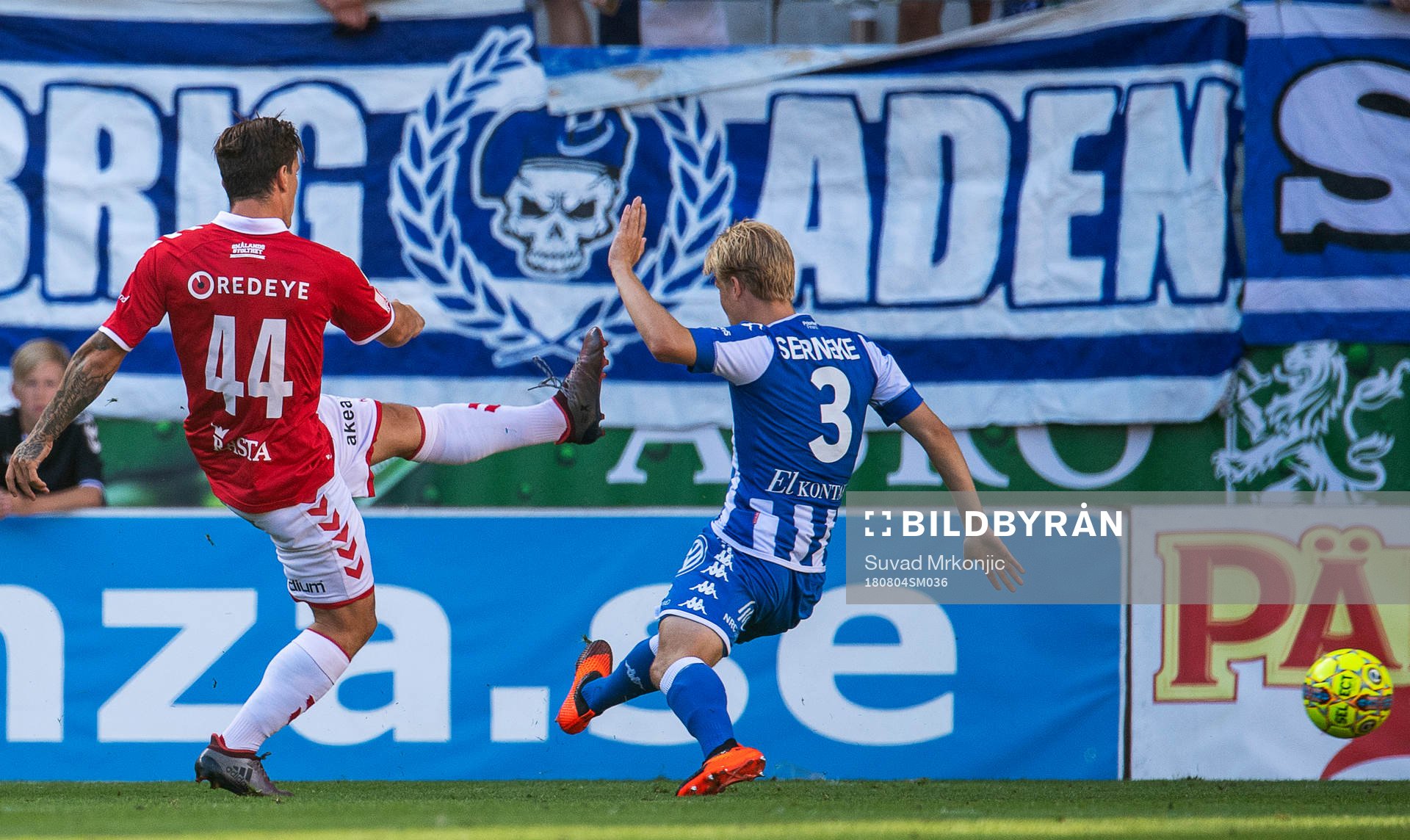 Kalmars Erton Fejzullahu gör 2-1 målet