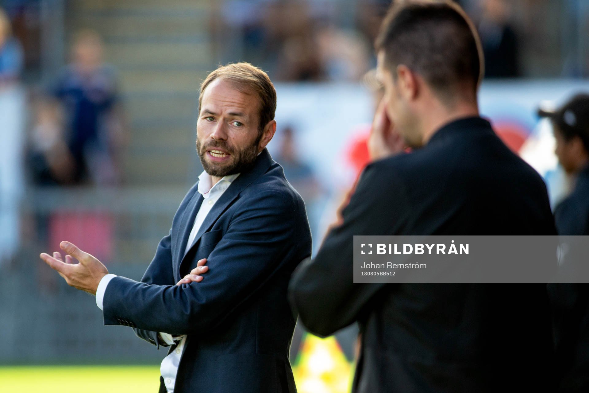 Häckens tränare Andreas Alm