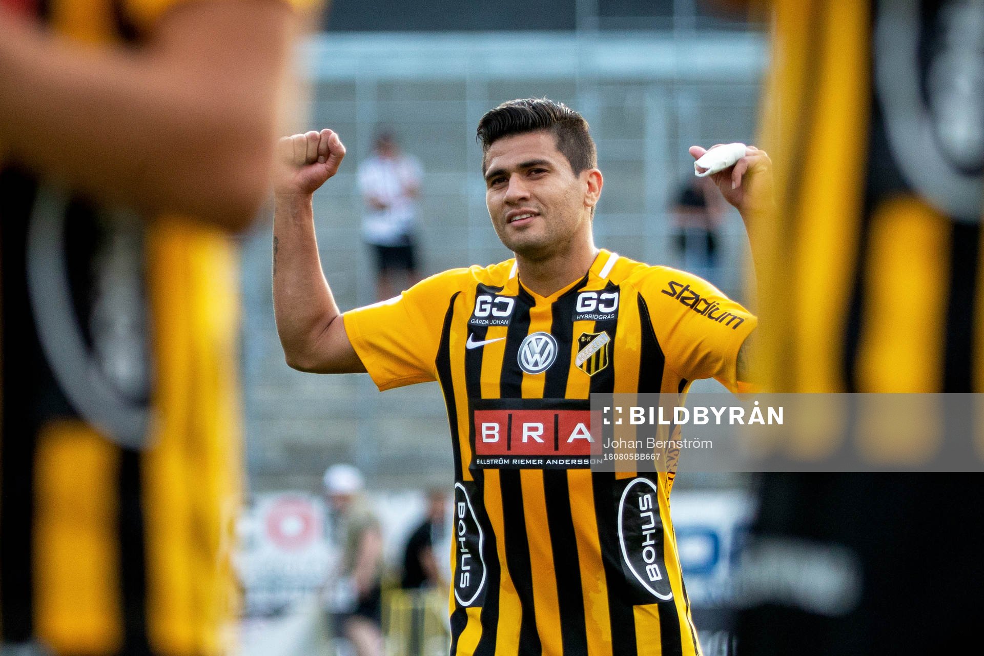 Häckens Paulinho jublar