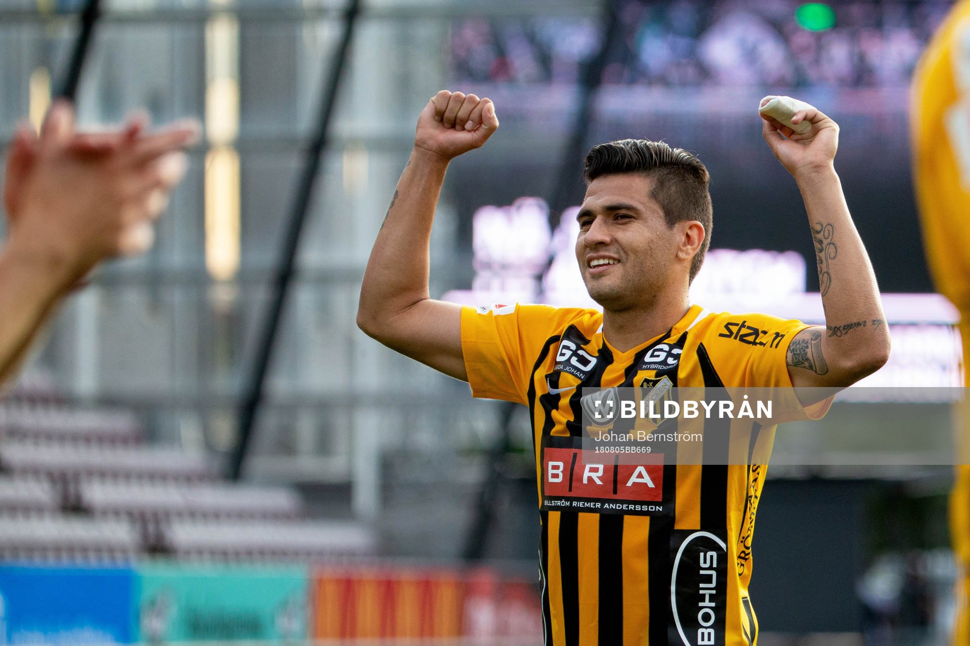 Häckens Paulinho jublar