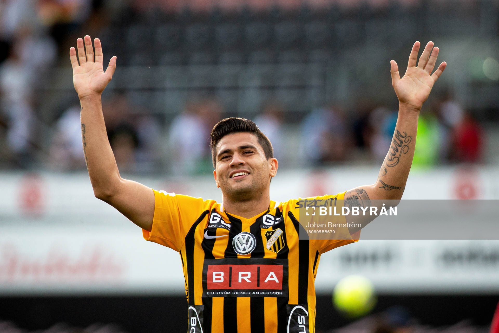 Häckens Paulinho jublar