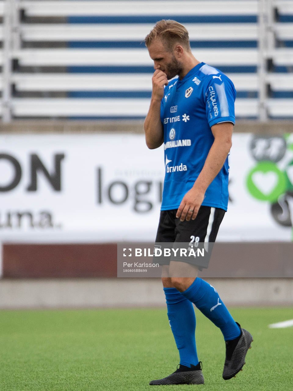 Halmstads Jesper Westerberg deppar